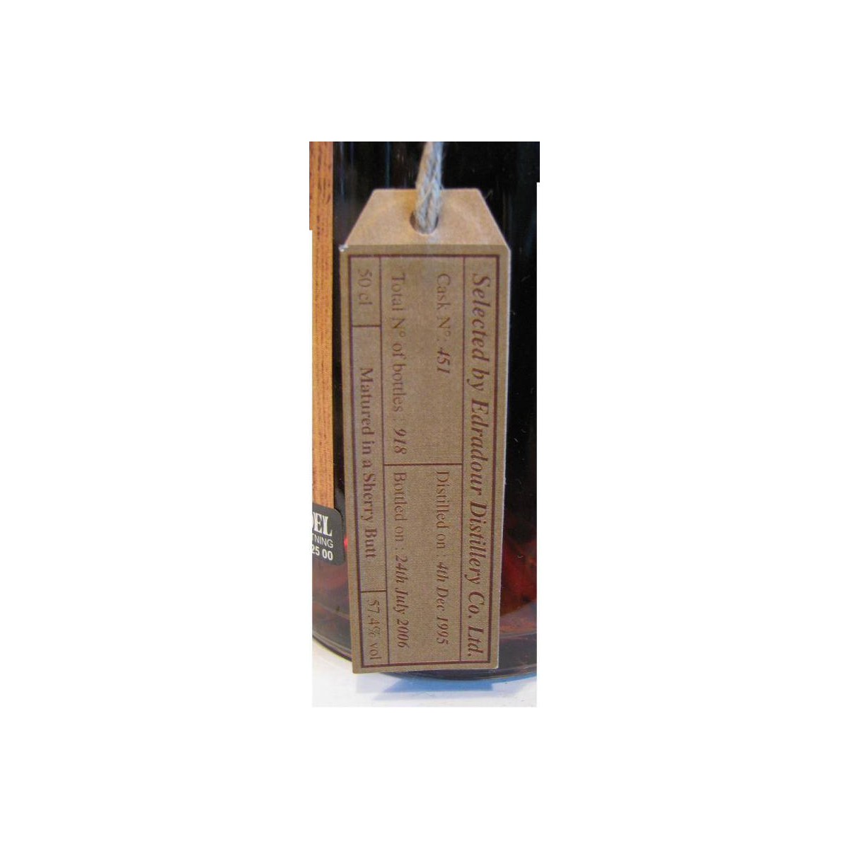 Edradour 1995 10 Years Single Malt Whisky 2