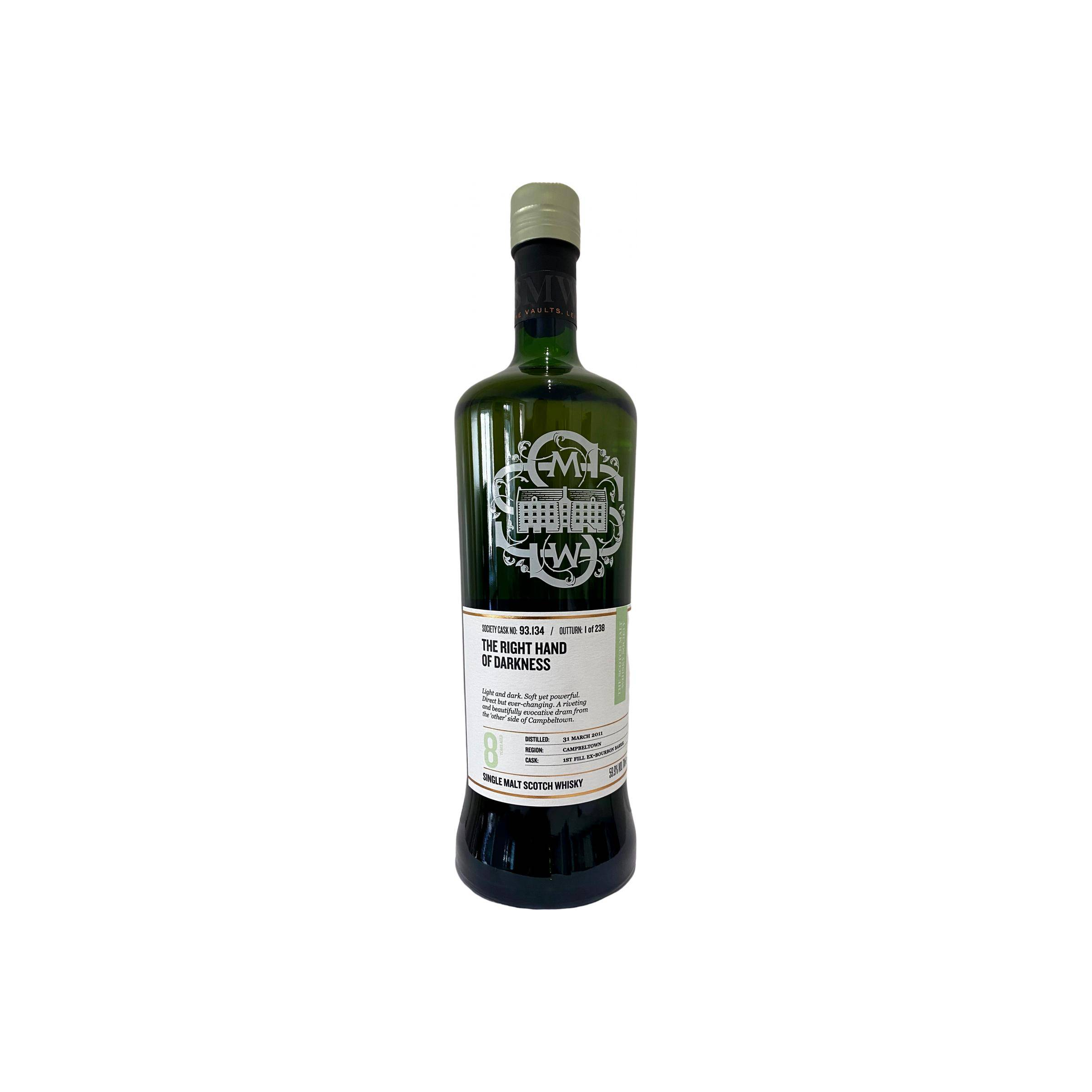 The Scotch Malt Whisky Society 2011 8 Years Single Malt Whisky