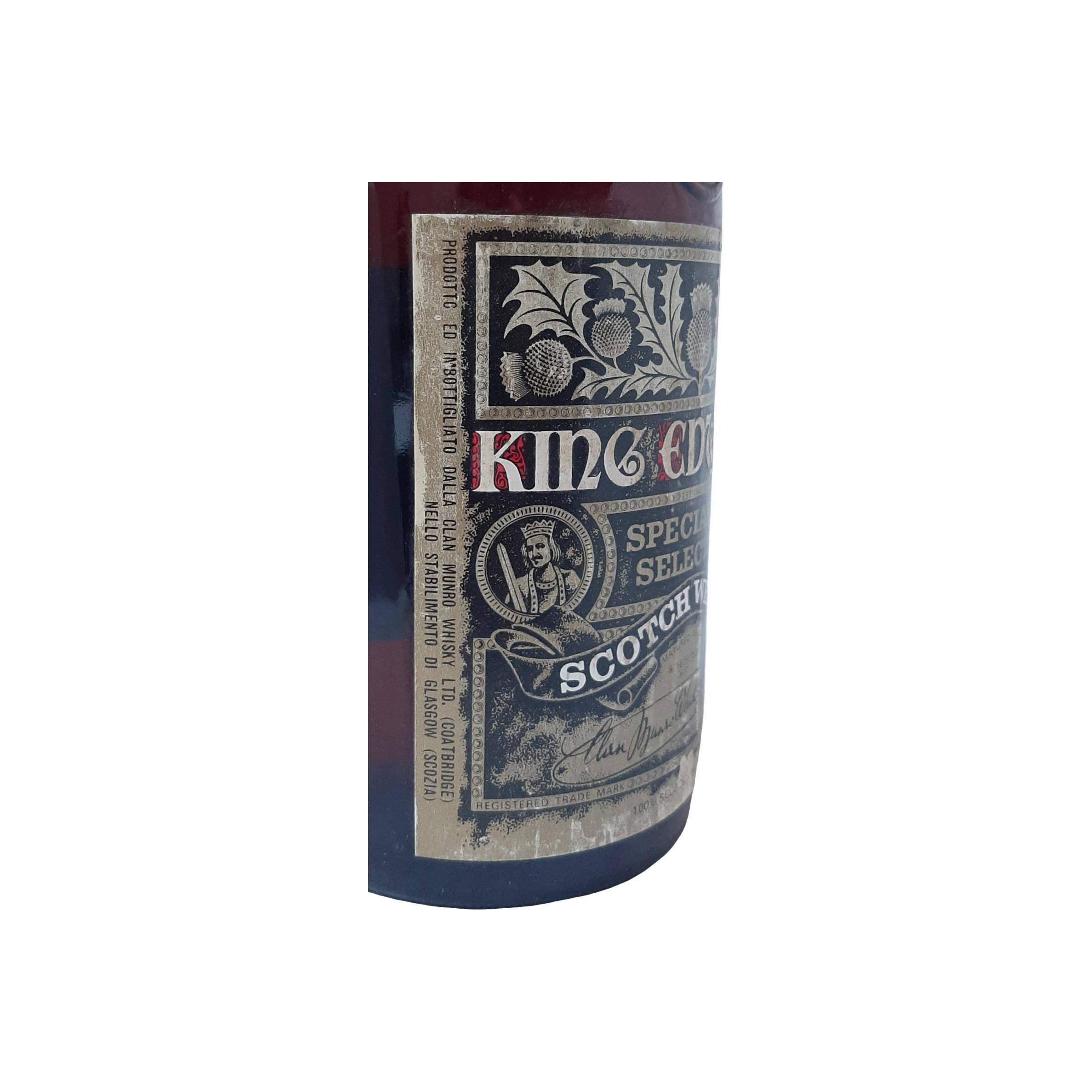 King Edward I Specially Selected Scotch Whisky 3