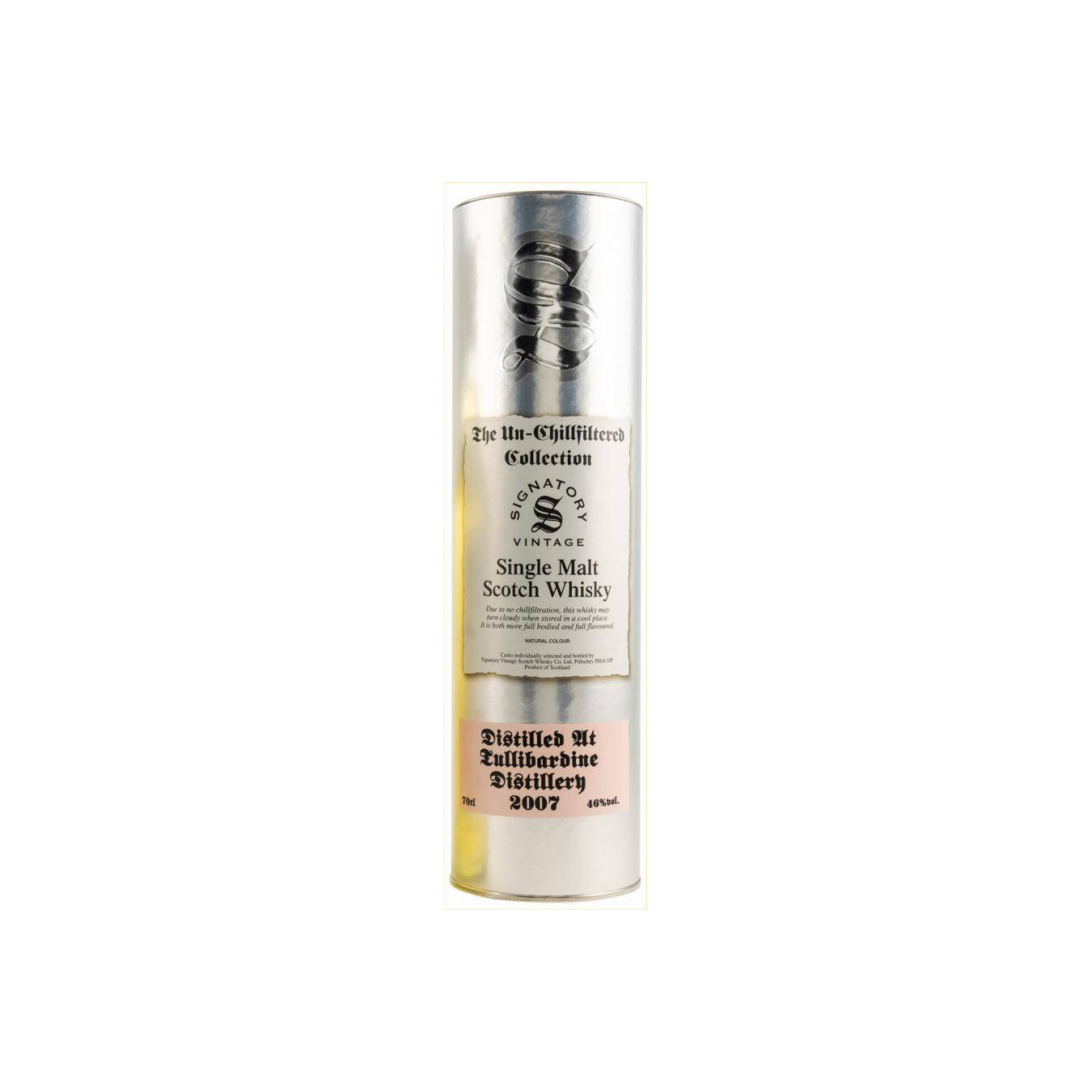 Tullibardine The Un-Chillfiltered Collection 2007 11 Years Single Malt Whisky 2