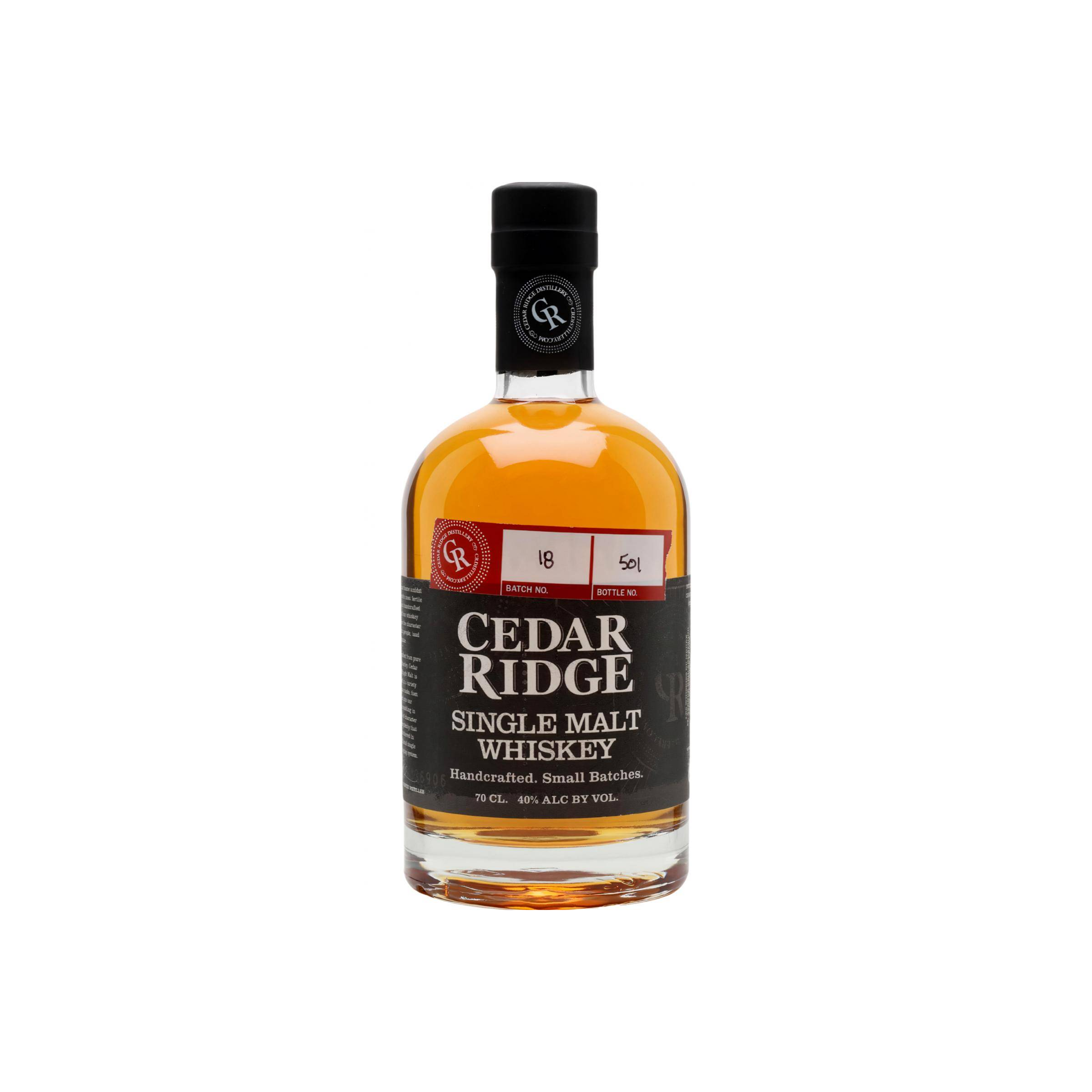 Cedar Ridge Single Malt Whiskey