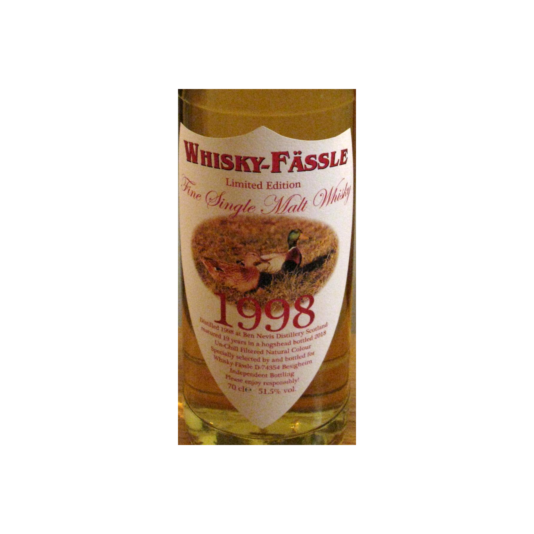 Ben Nevis Limited Edition 1998 19 Years Single Malt Whisky 2