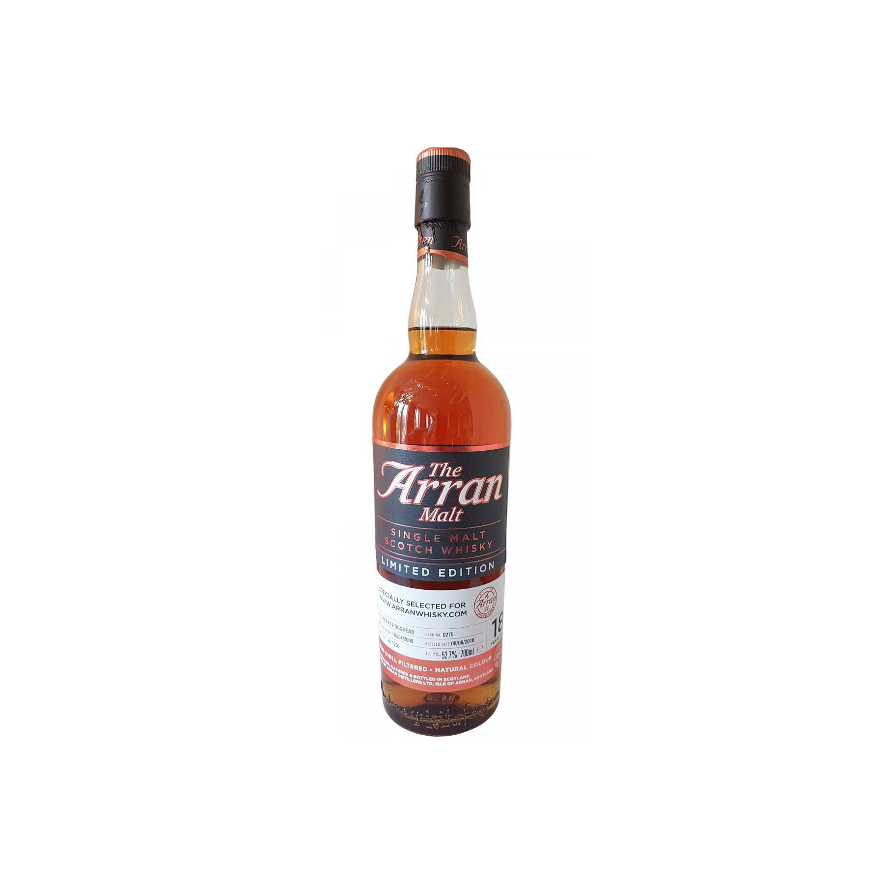 Arran Limited Edition 2000 18 Years Single Malt Whisky
