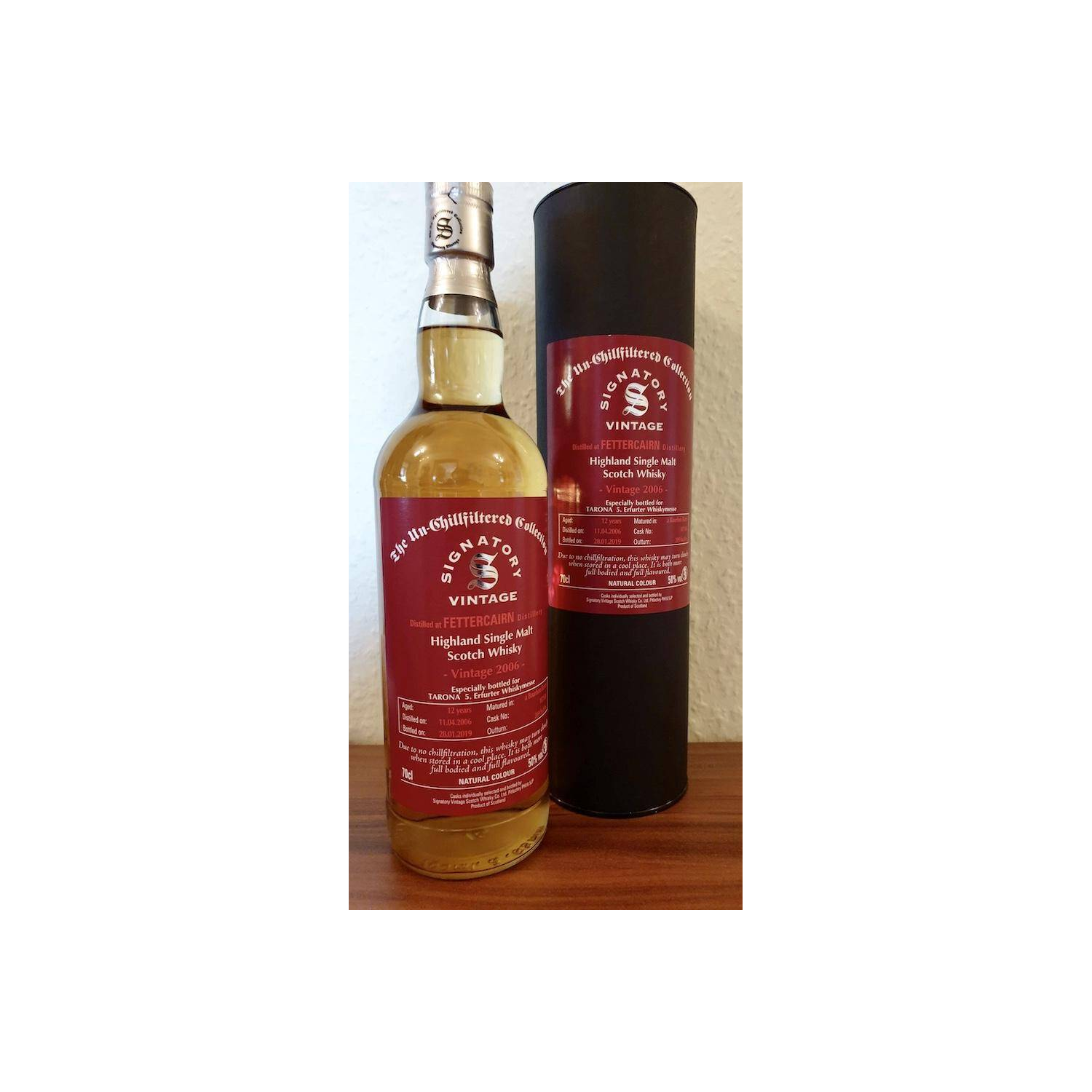 Fettercairn The Un-Chillfiltered Collection 2006 12 Years Single Malt Whisky 3