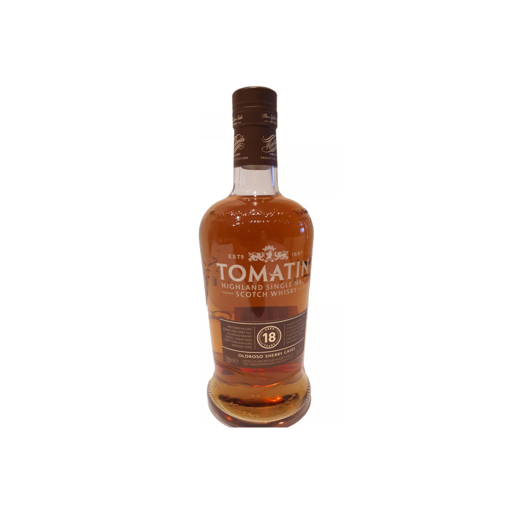 Tomatin 18 Years Single Malt Whisky