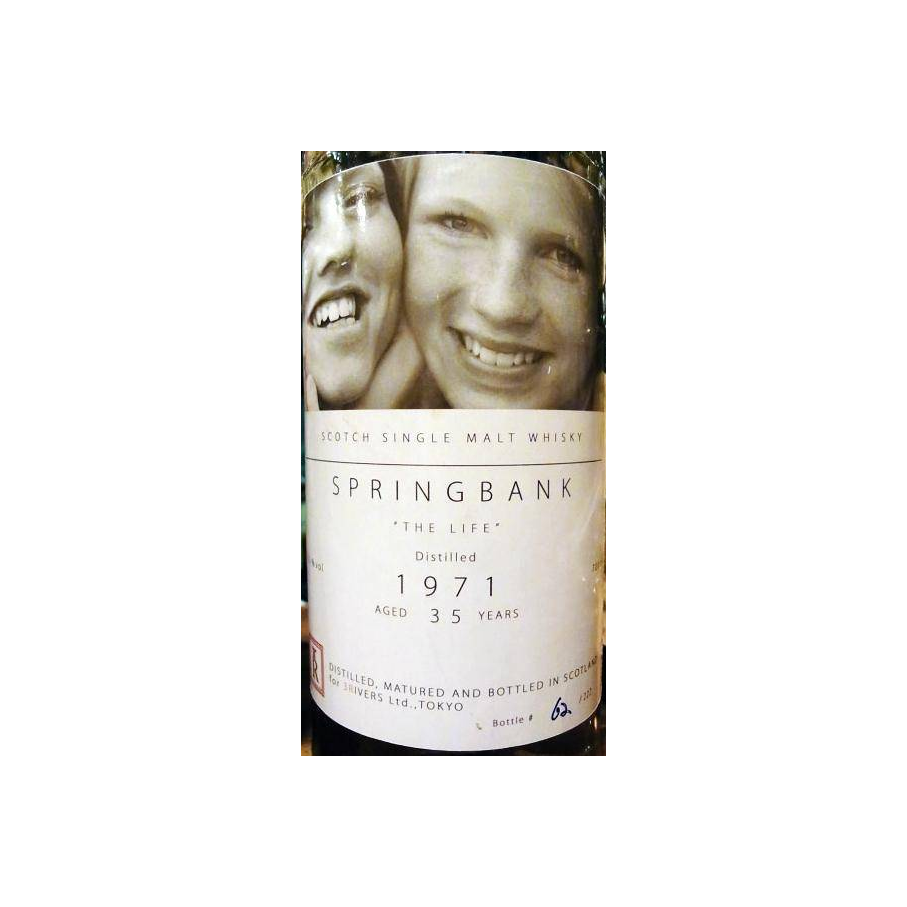 Springbank 1971 35 Years Single Malt Whisky 2