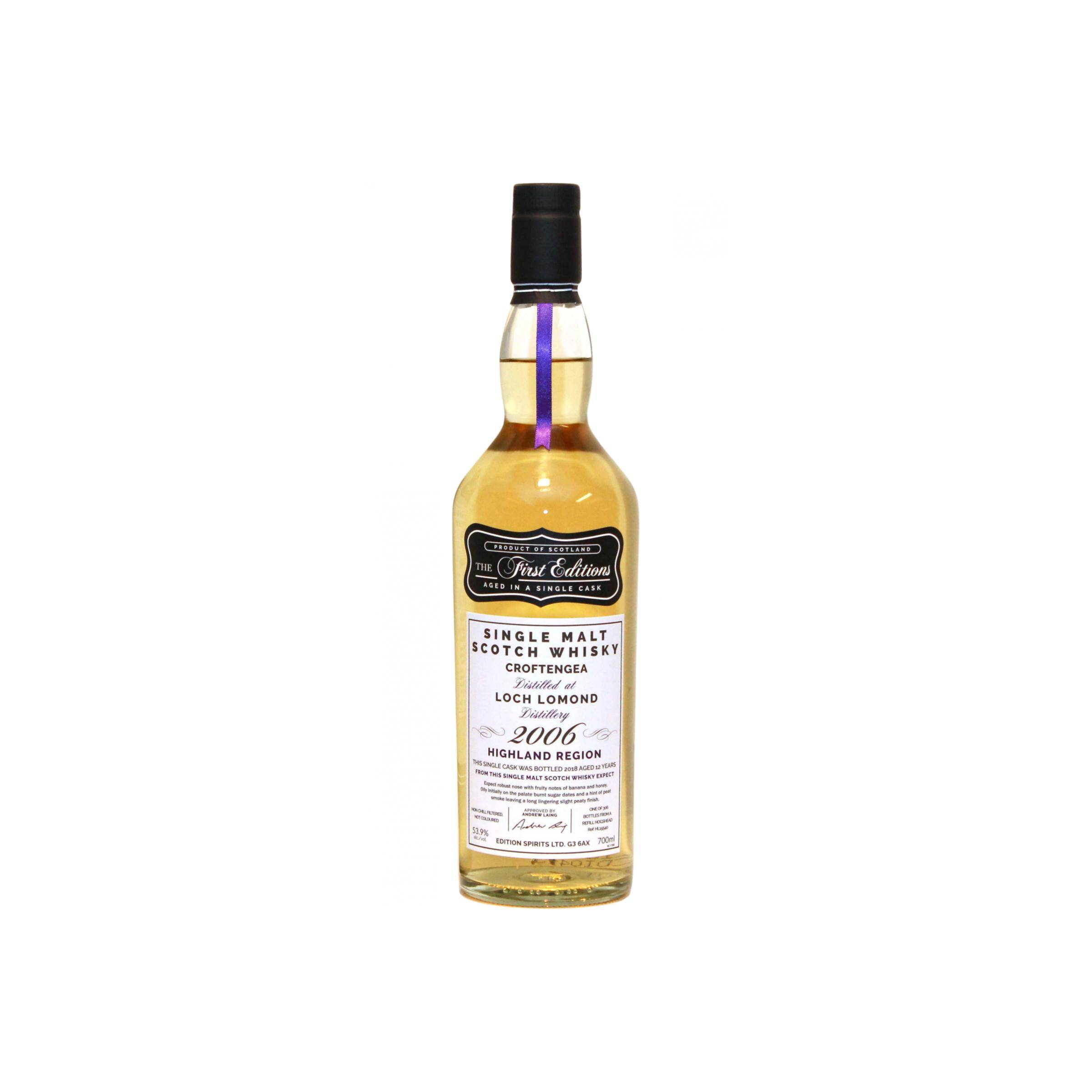 Loch Lomond The First Editions 2006 12 Years Single Malt Whisky