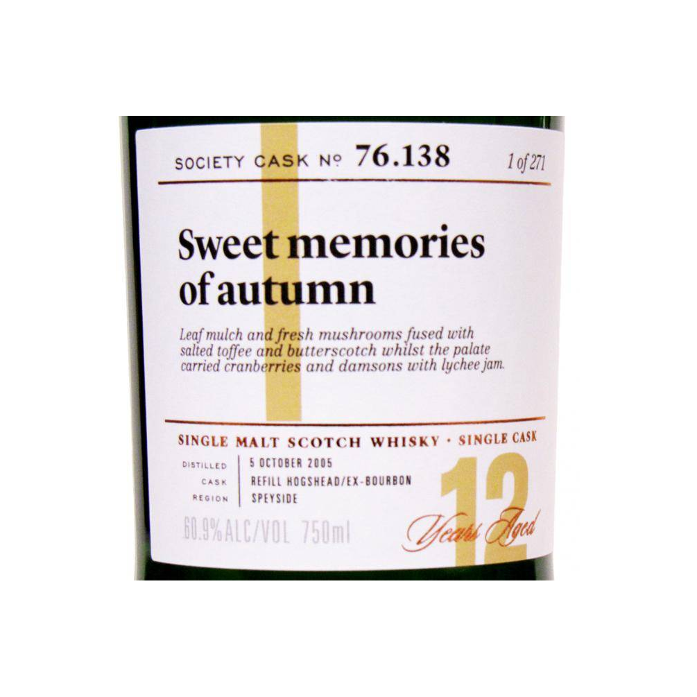 The Scotch Malt Whisky Society 2005 12 Years Single Malt Whisky 2