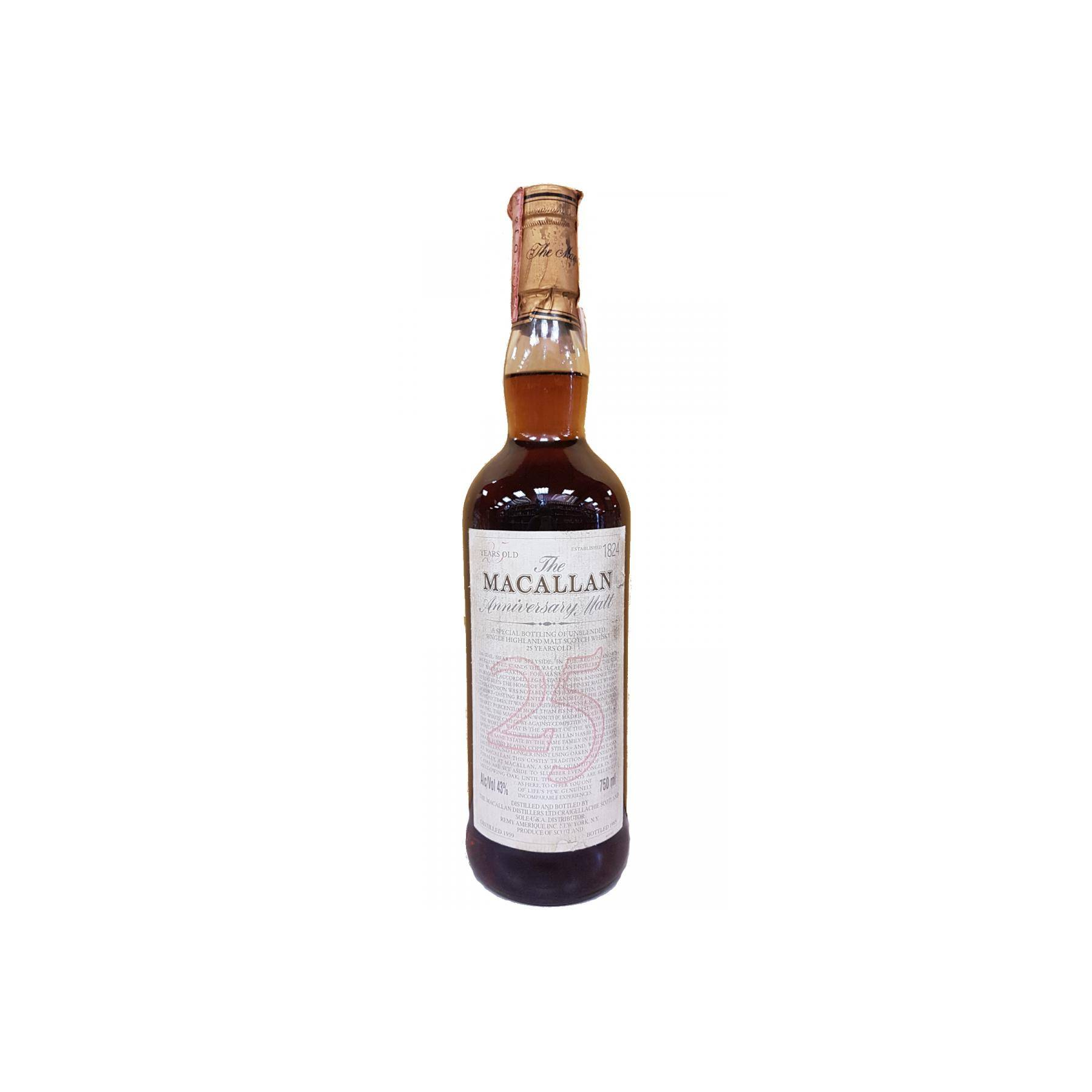 The Macallan 1959 25 Years Single Malt Whisky