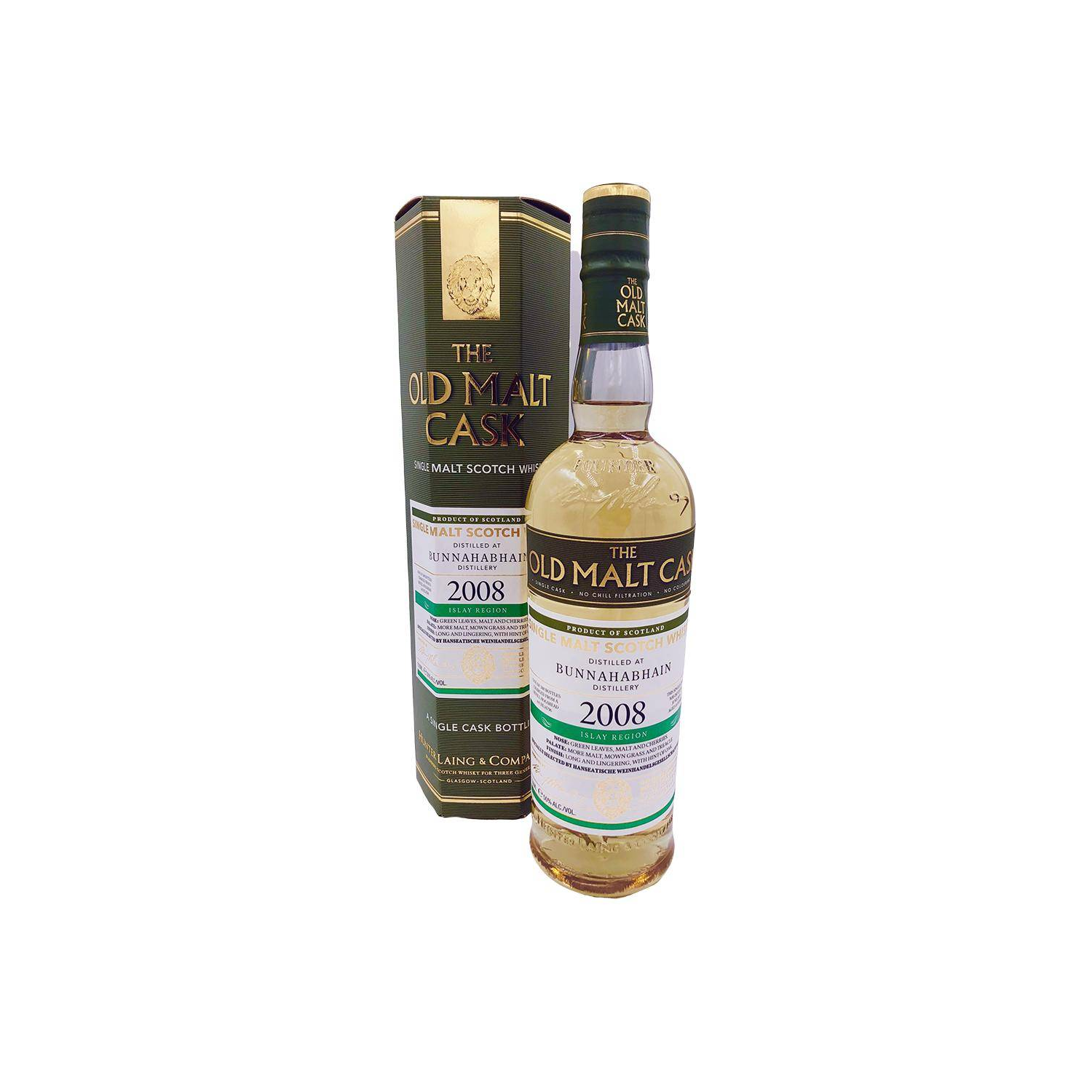 Bunnahabhain Old Malt Cask 2008 10 Years Single Malt Whisky 2