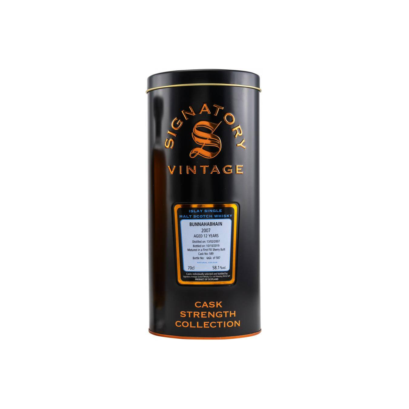 Bunnahabhain Cask Strength Collection 2007 12 Years Single Malt Whisky 2