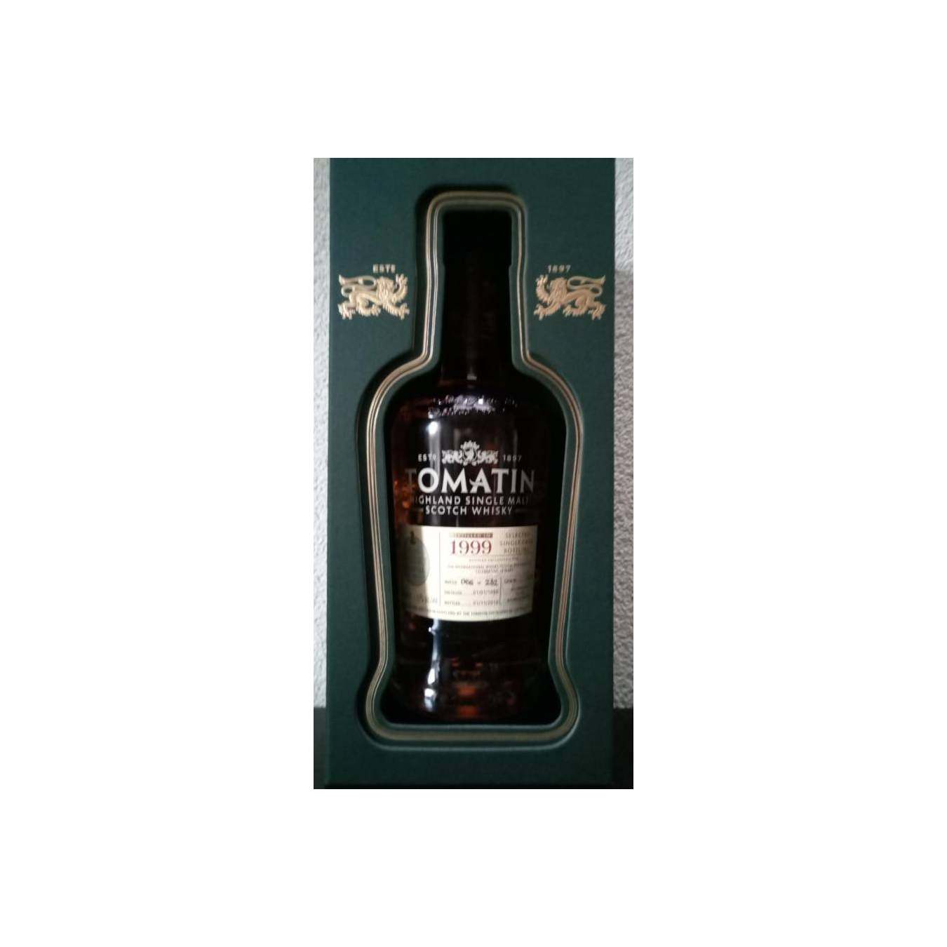 Tomatin 1999 20 Years Single Malt Whisky 3