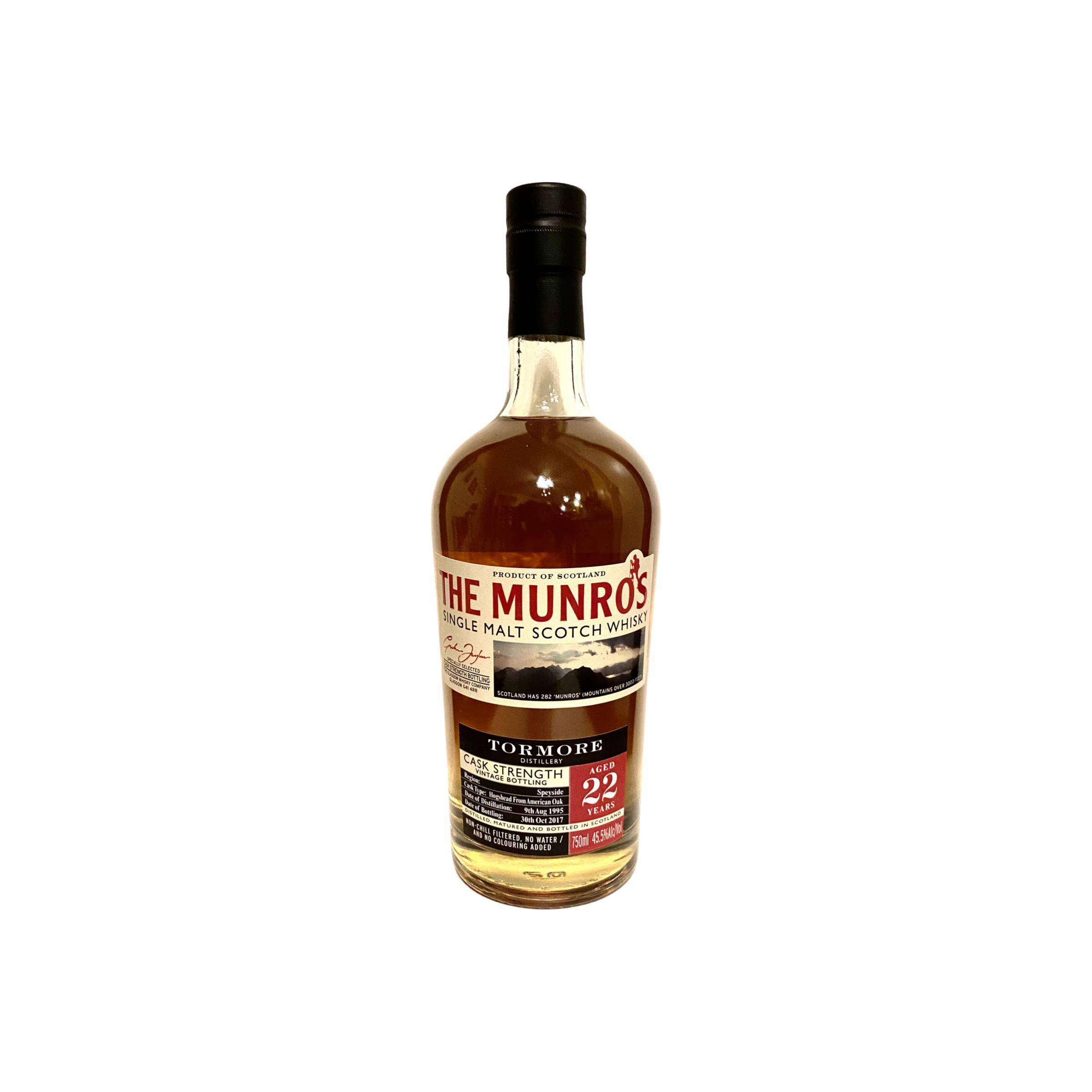 Tormore 1995 22 Years Single Malt Whisky