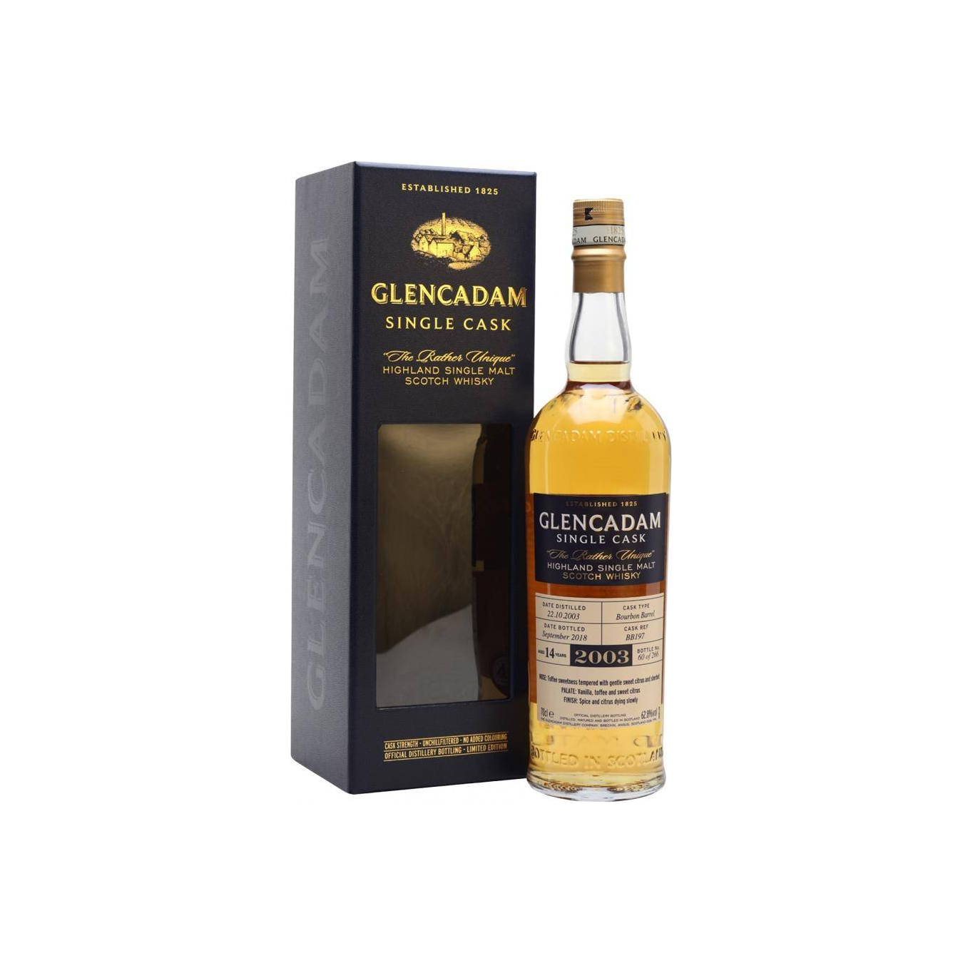 Glencadam Single Cask 2003 14 Years Single Malt Whisky 3