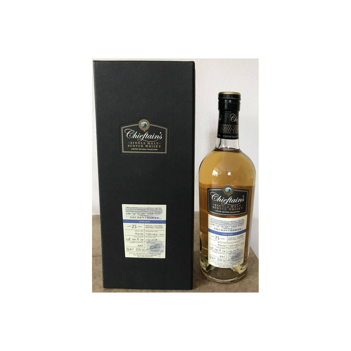 Auchentoshan 1993 25 Years Single Malt Whisky