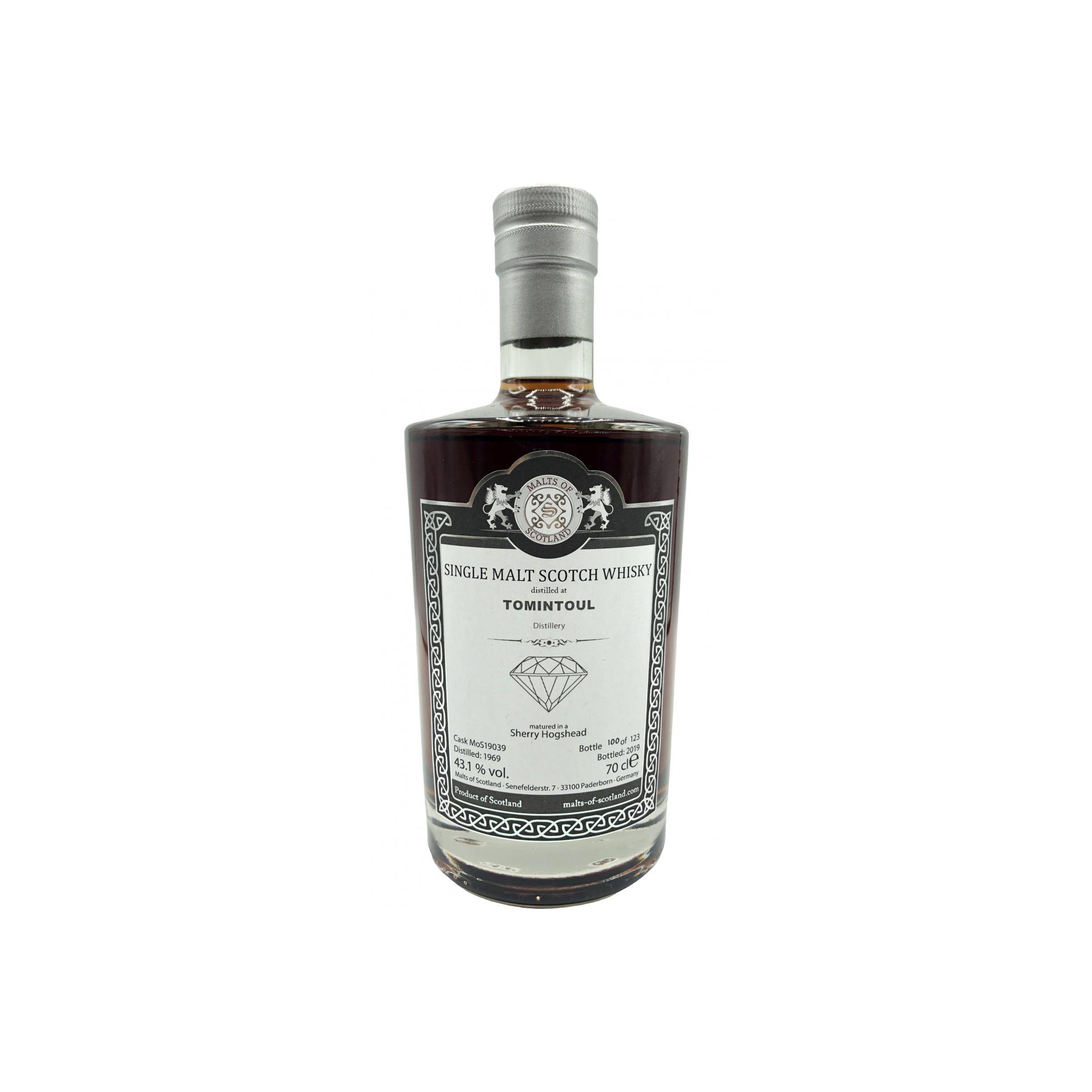 Tomintoul 1969 50 Years Single Malt Whisky