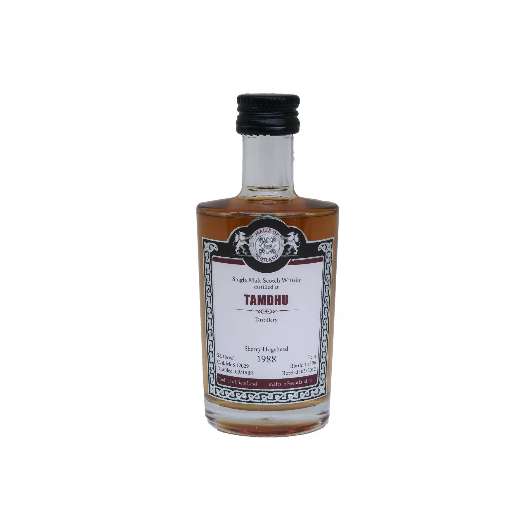 Tamdhu Miniature 1988 23 Years Single Malt Whisky 2