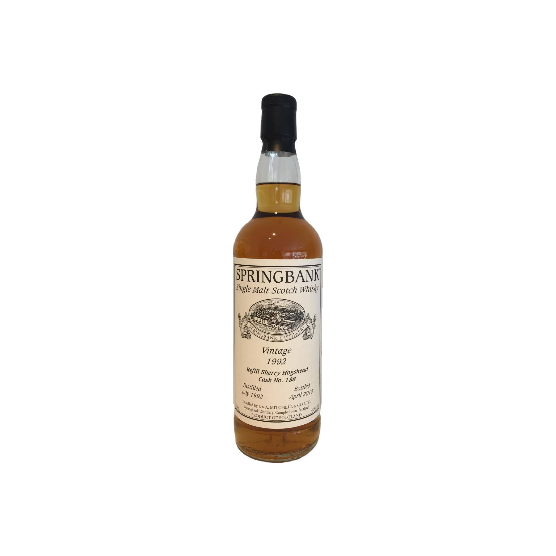 Springbank 1992 22 Years Single Malt Whisky