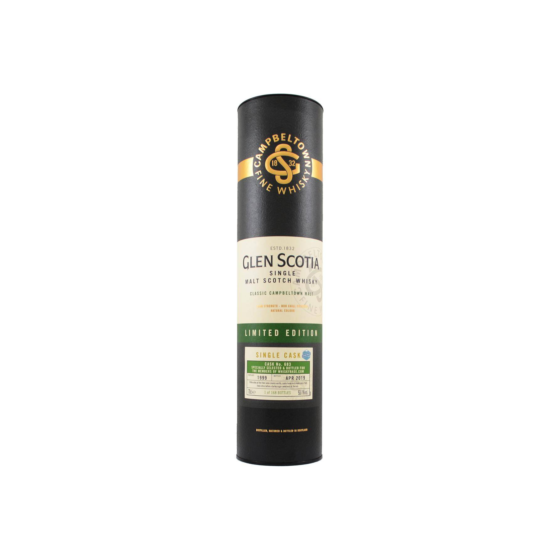 Glen Scotia Single Cask 1999 19 Years Single Malt Whisky 2