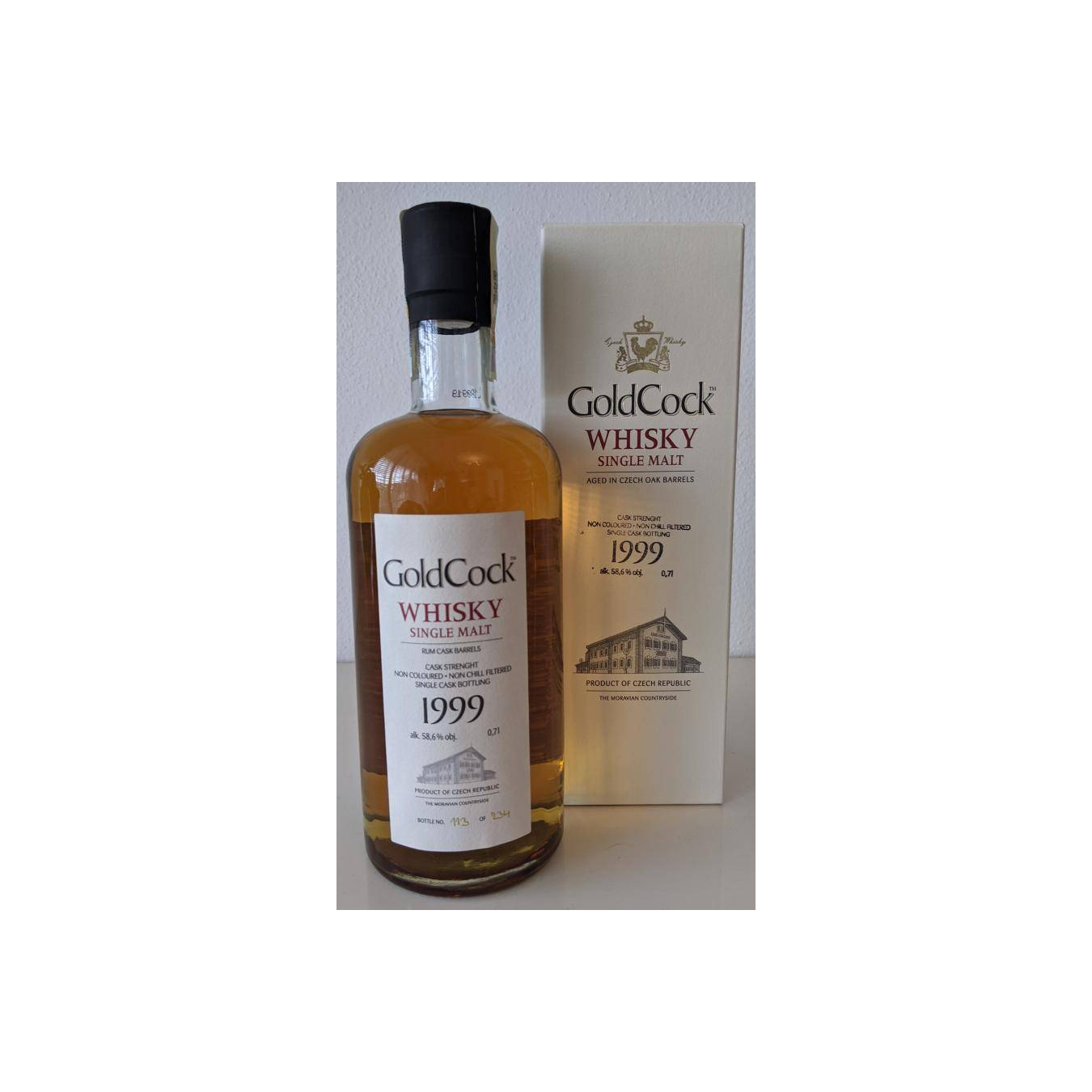 Gold Cock 1999 20 Years Single Malt Whisky 3