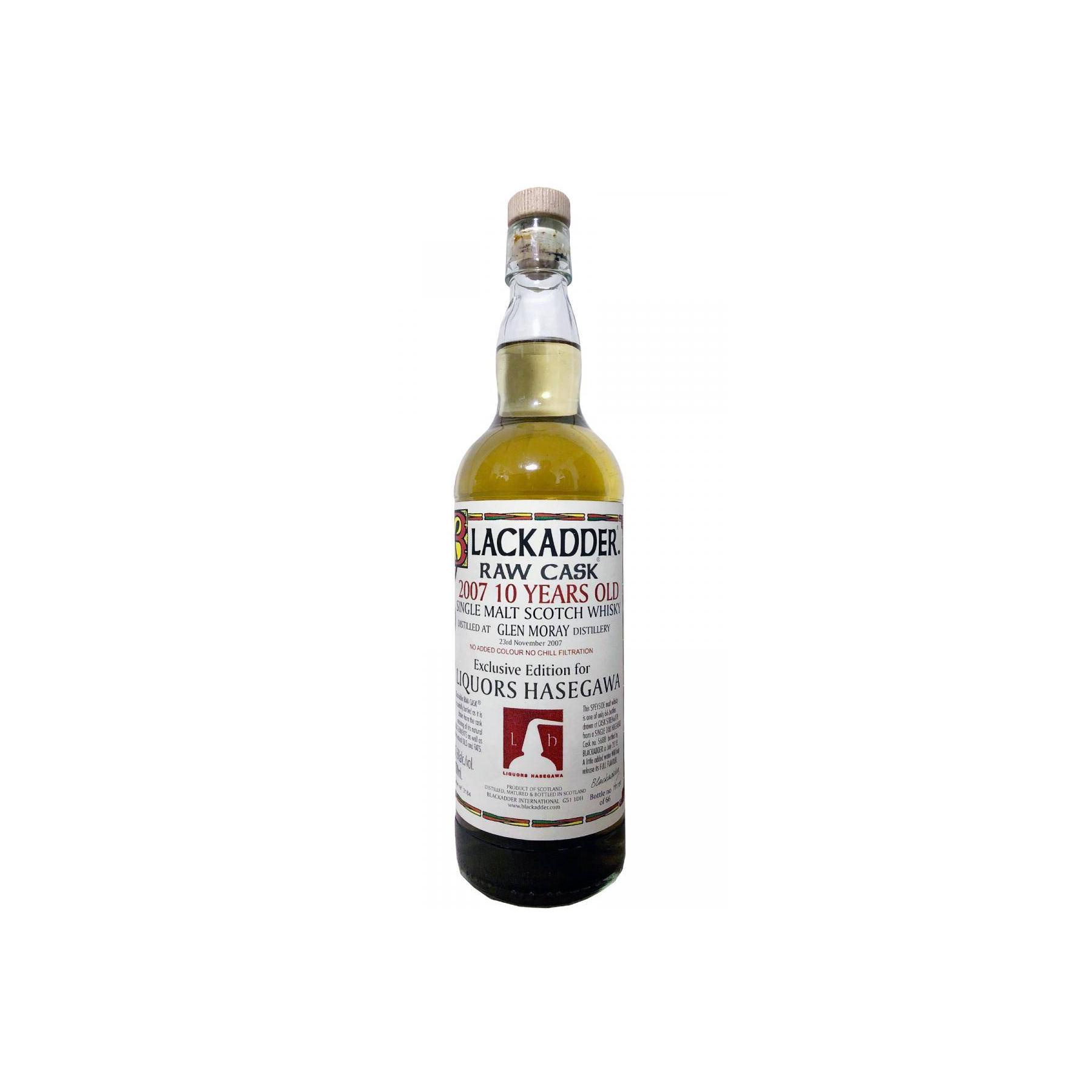 Glen Moray Raw Cask 2007 10 Years Single Malt Whisky