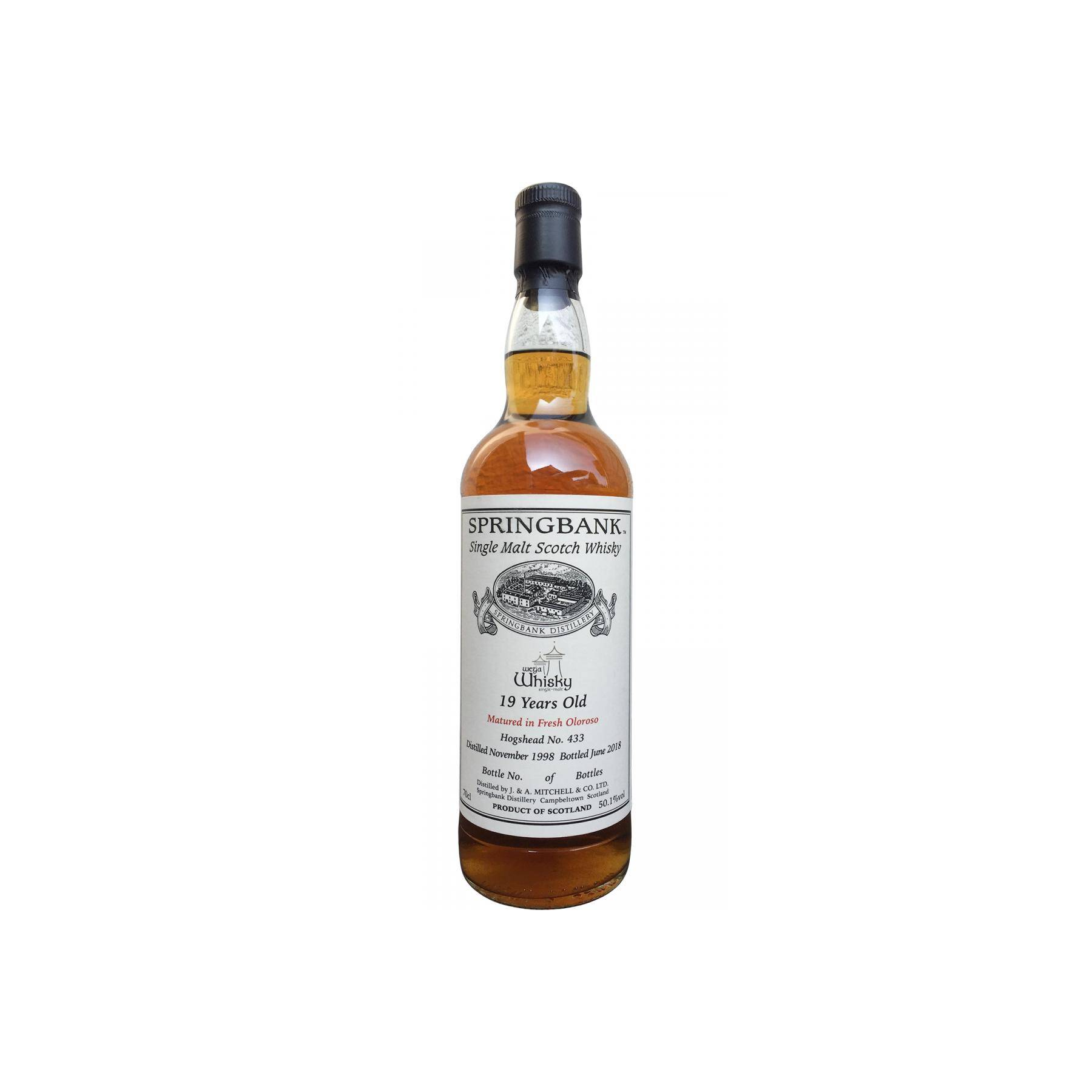 Springbank Private Bottling 1998 19 Years Single Malt Whisky