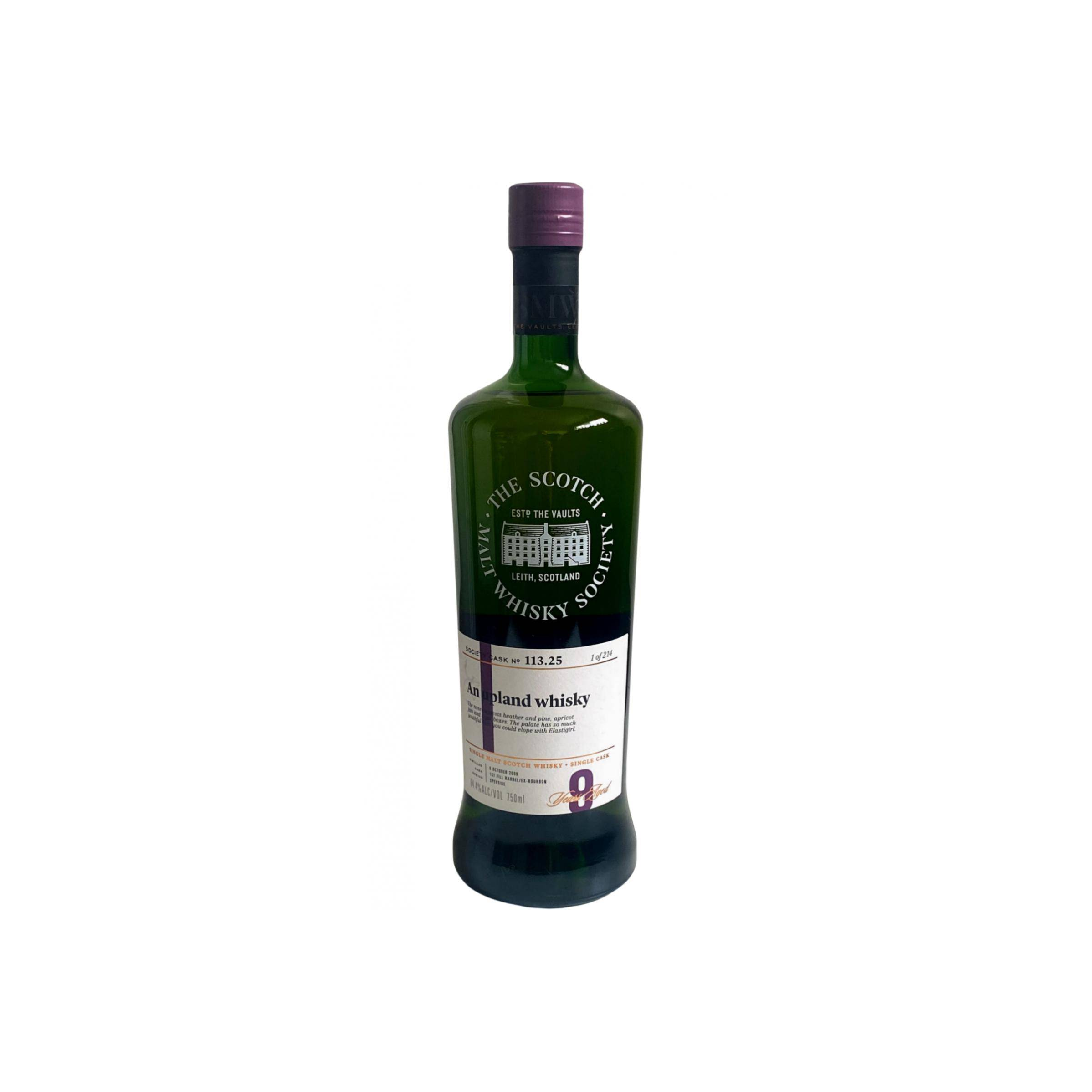 The Scotch Malt Whisky Society 2009 9 Years Single Malt Whisky