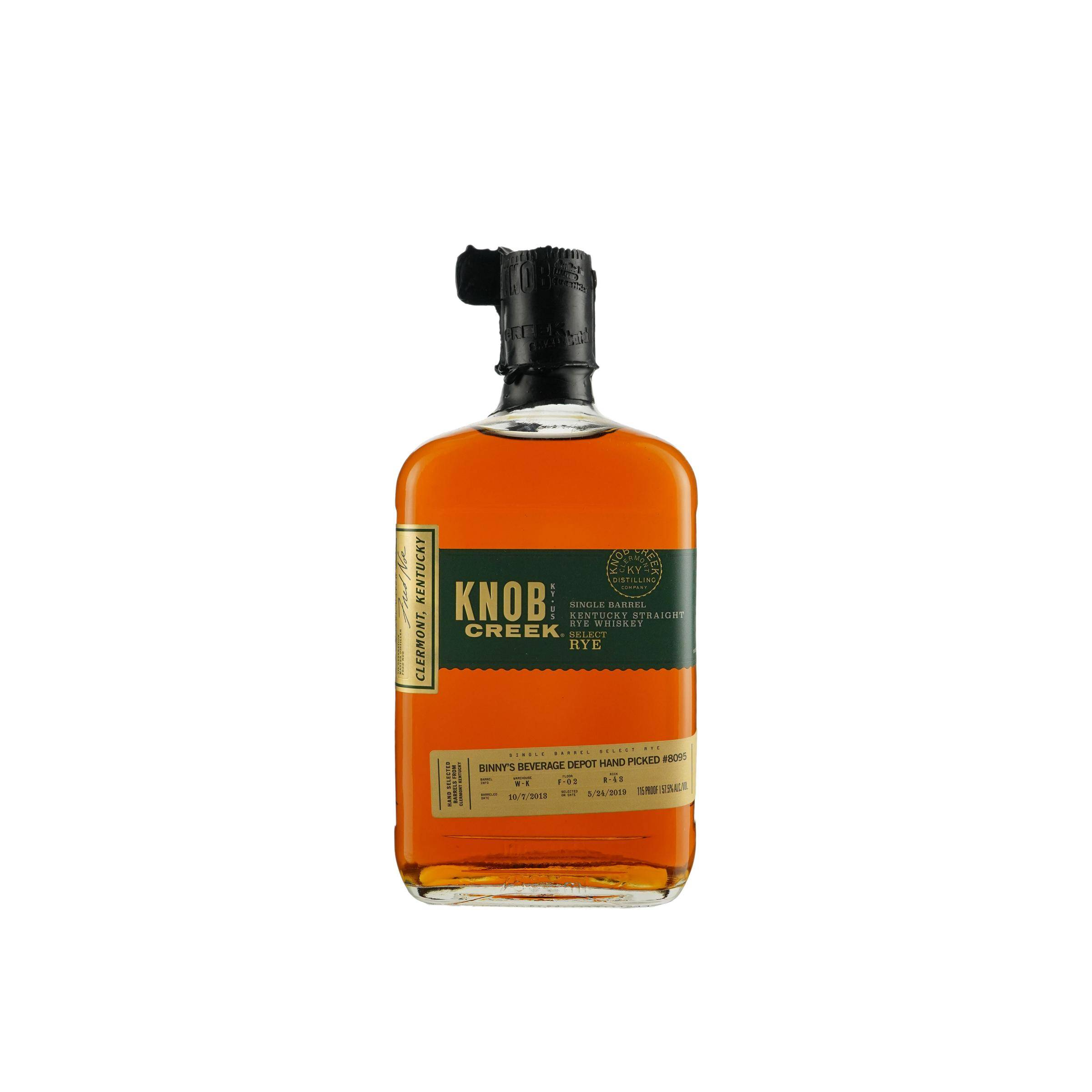 Knob Creek 2013 5 Years Rye Whisky