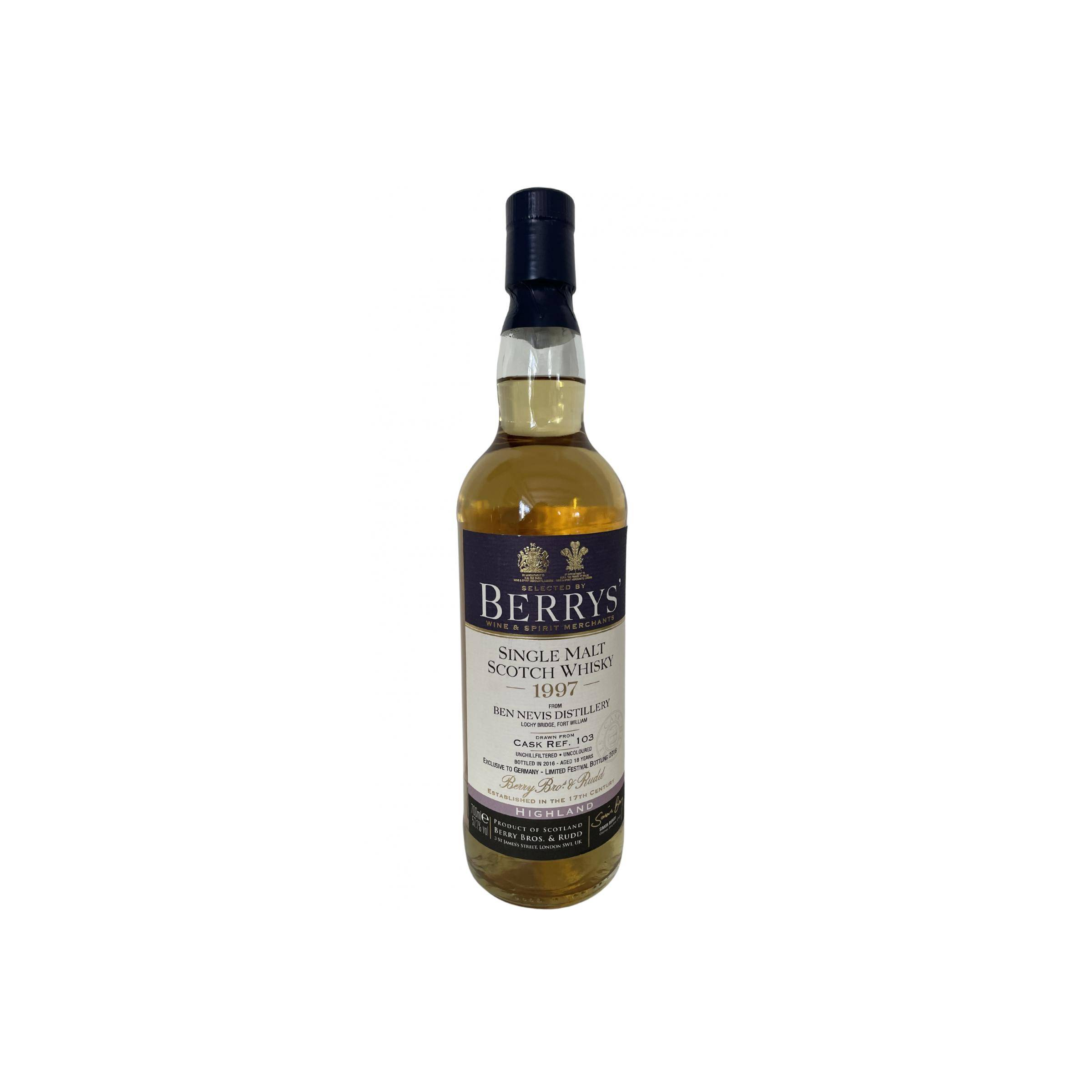 Ben Nevis 1997 18 Years Single Malt Whisky