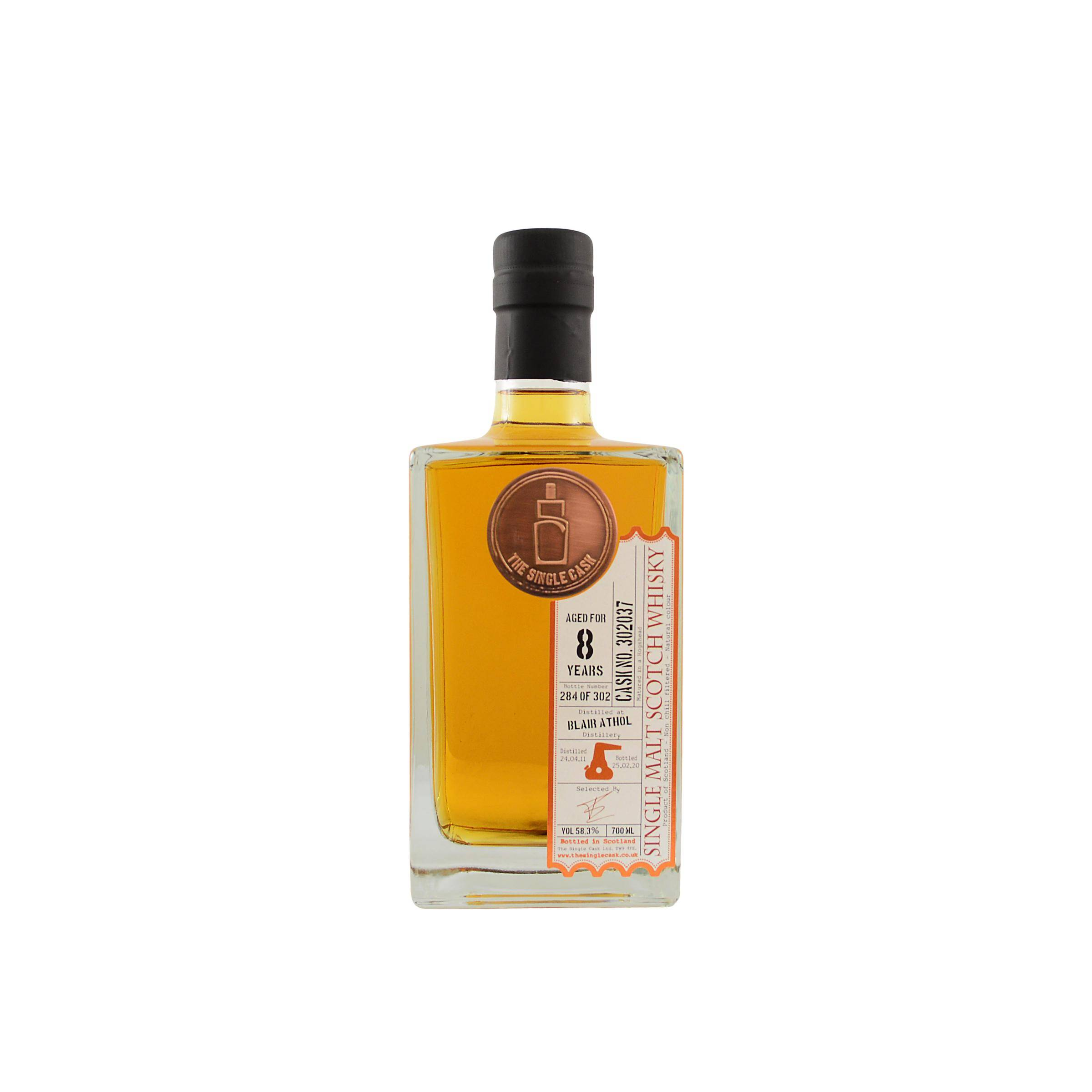 Blair Athol 2011 8 Years Single Malt Whisky