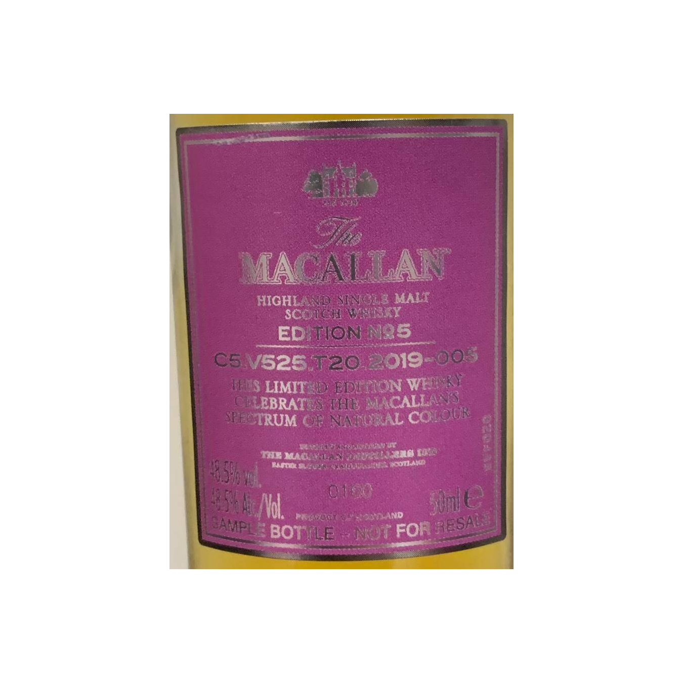 The Macallan Miniature Single Malt Whisky
