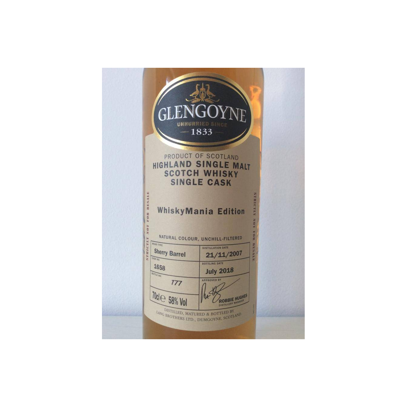 Glengoyne 2007 10 Years Single Malt Whisky 2