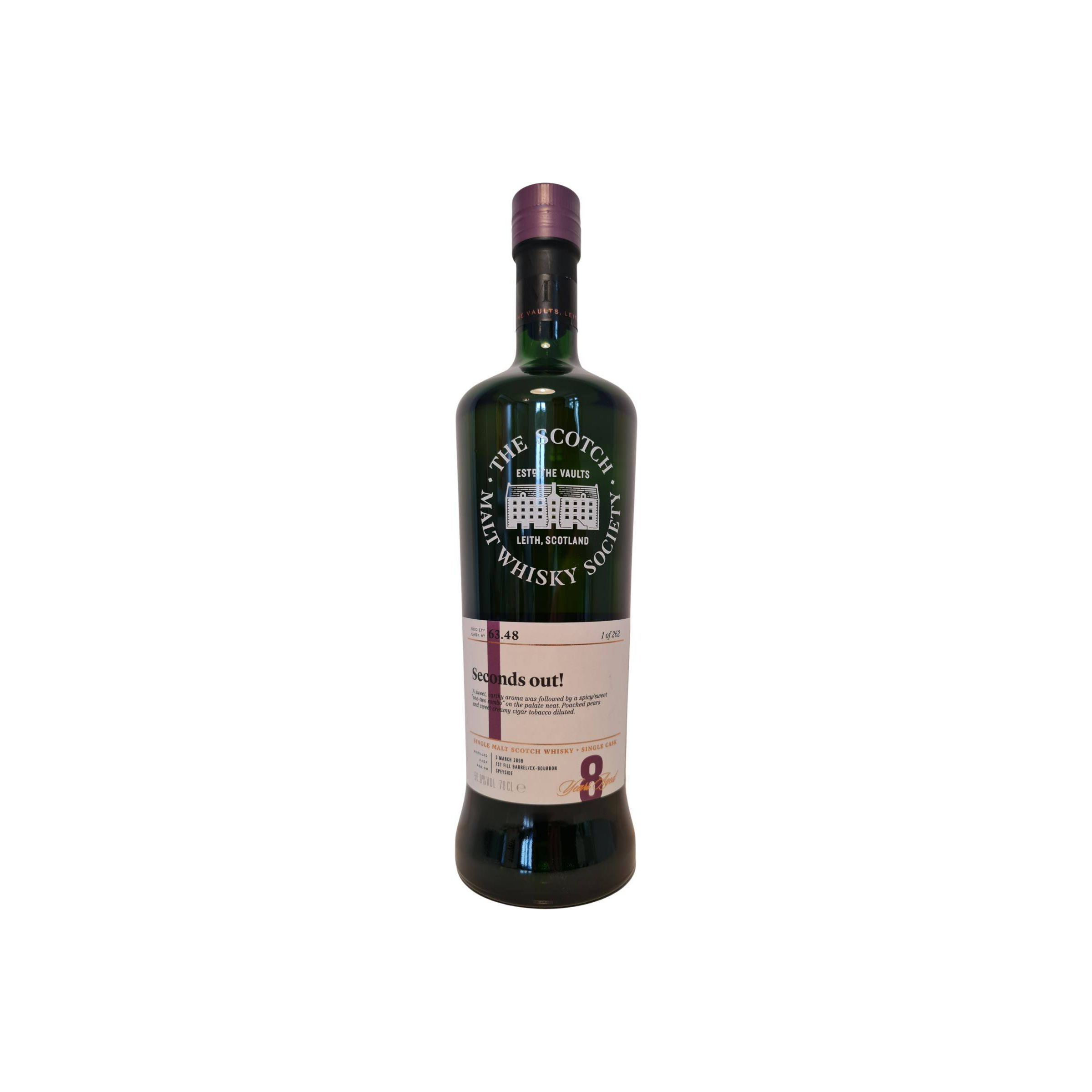 The Scotch Malt Whisky Society 2009 8 Years Single Malt Whisky