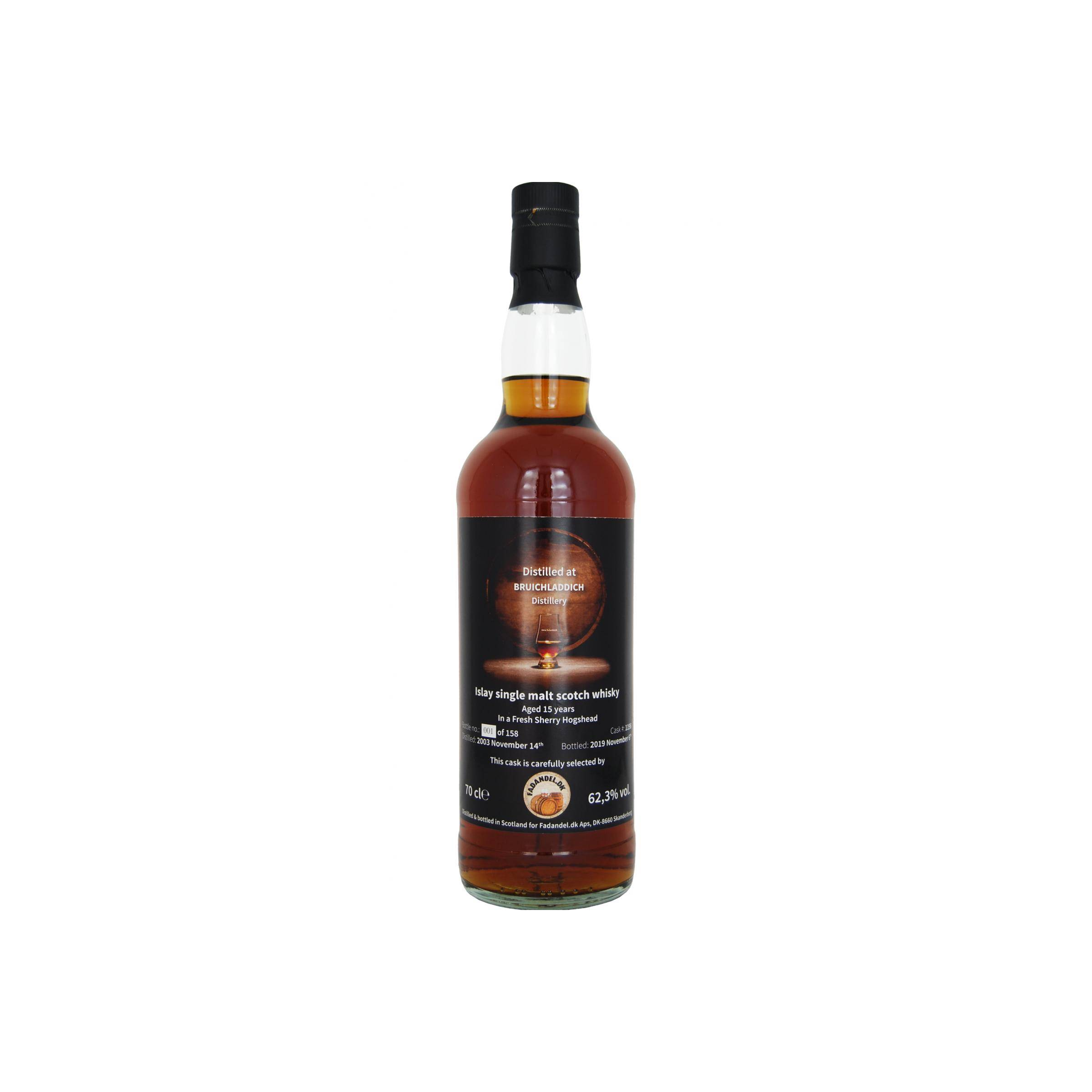 Bruichladdich 2003 15 Years Single Malt Whisky