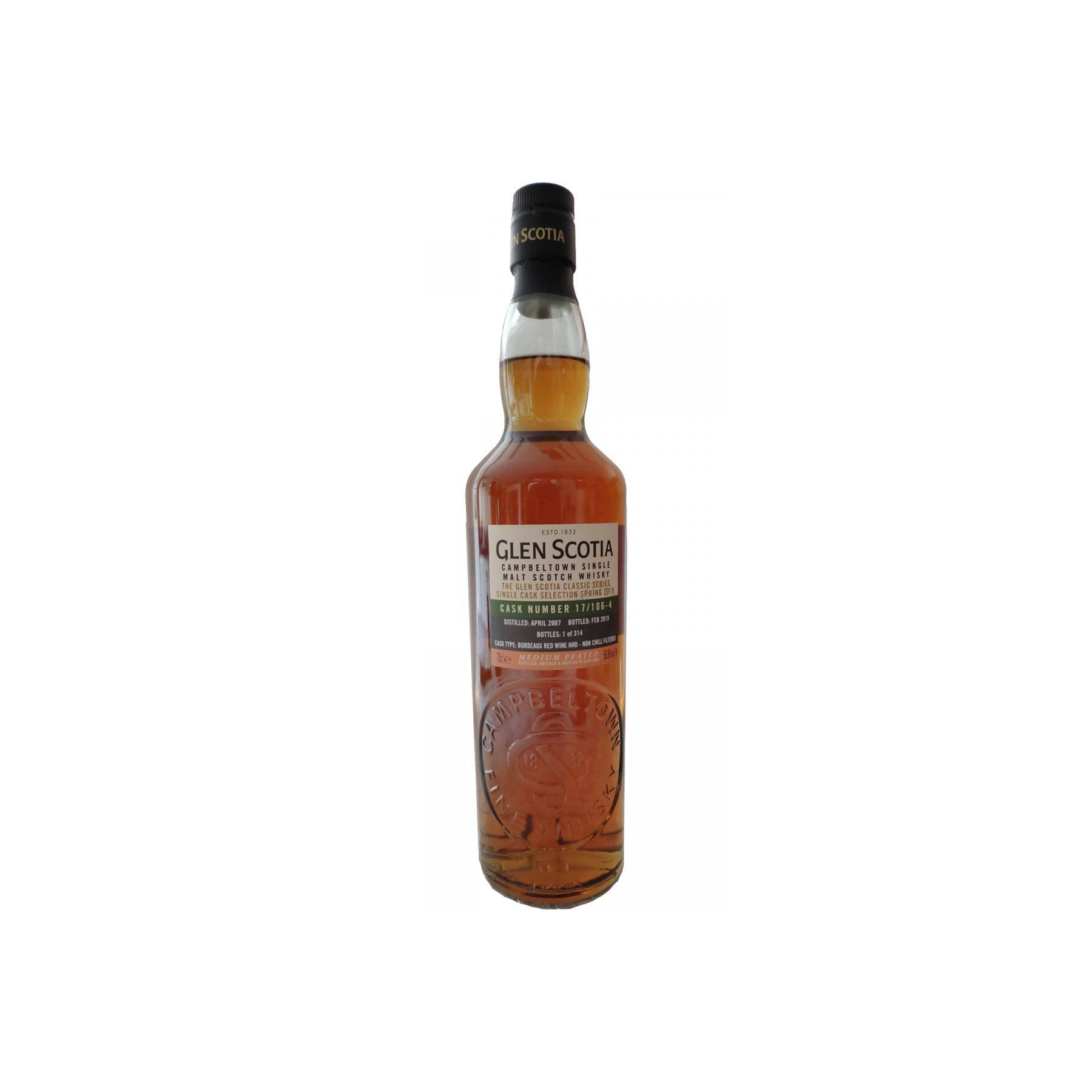 Glen Scotia 2007 11 Years Single Malt Whisky
