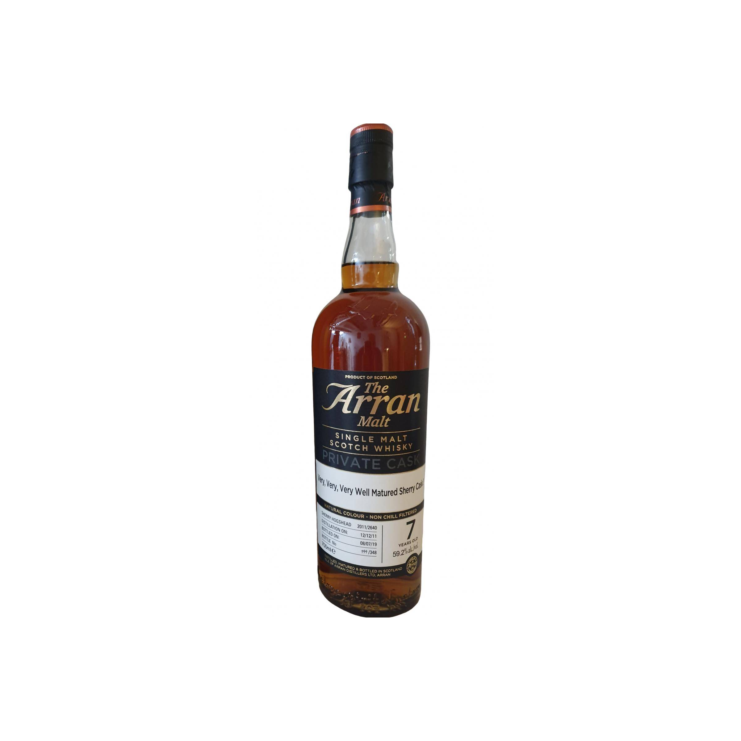 Arran Private Cask 2011 7 Years Single Malt Whisky 2