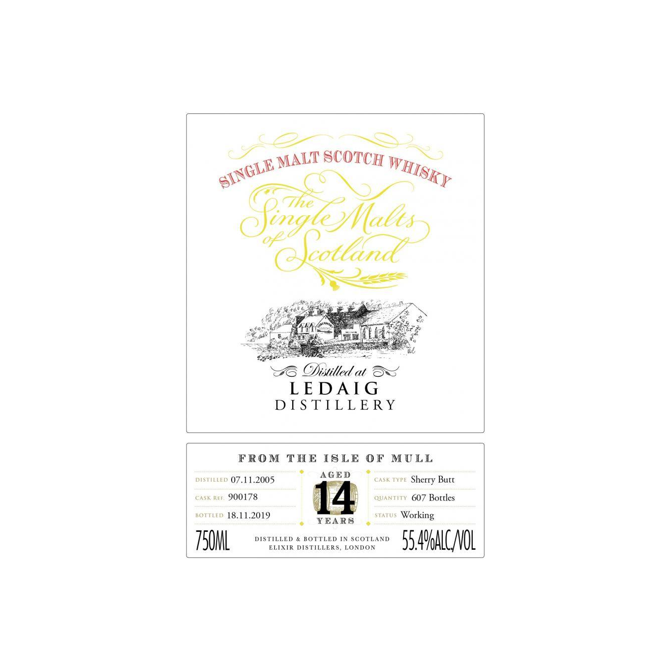 Tobermory The Single Malts of Scotland 2005 14 Years Single Malt Whisky 3