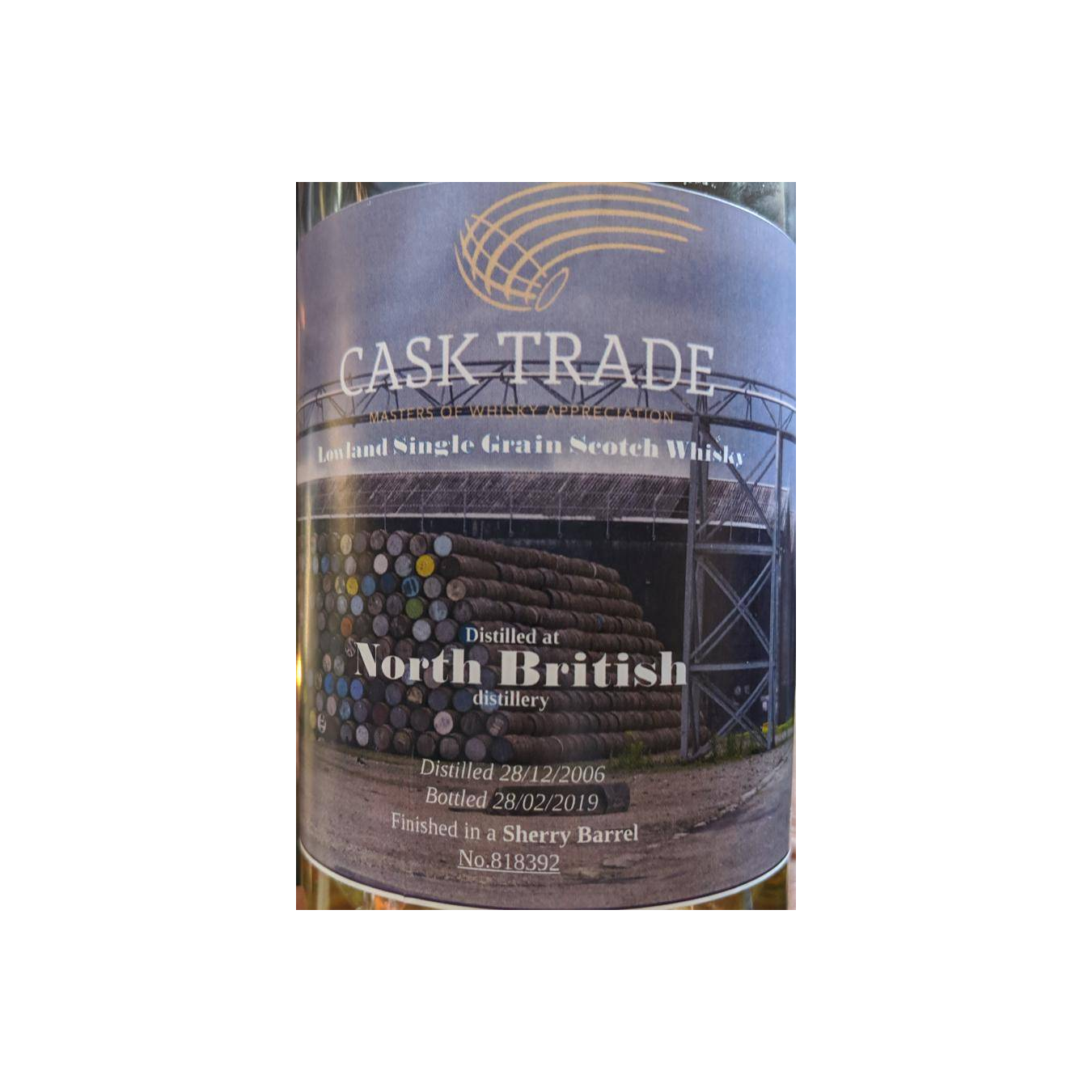 North British 2006 12 Years Single Grain Whisky