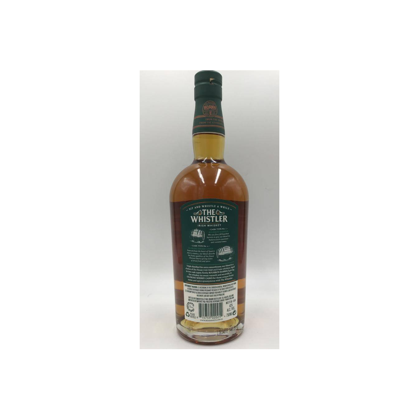 The Whistler Irish Whiskey BoD 2