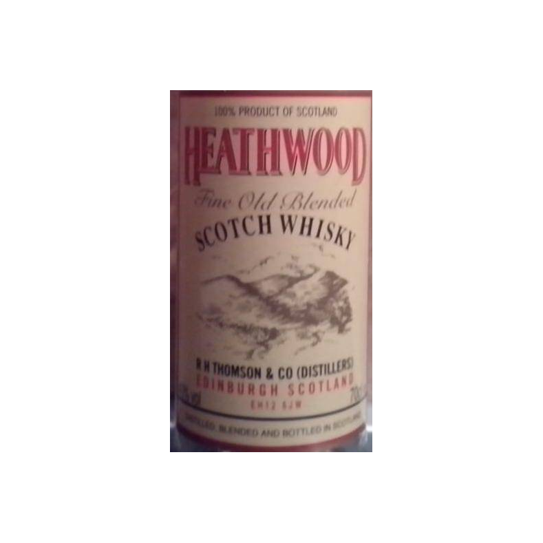 Heathwood Fine Old Blended Scotch Whisky