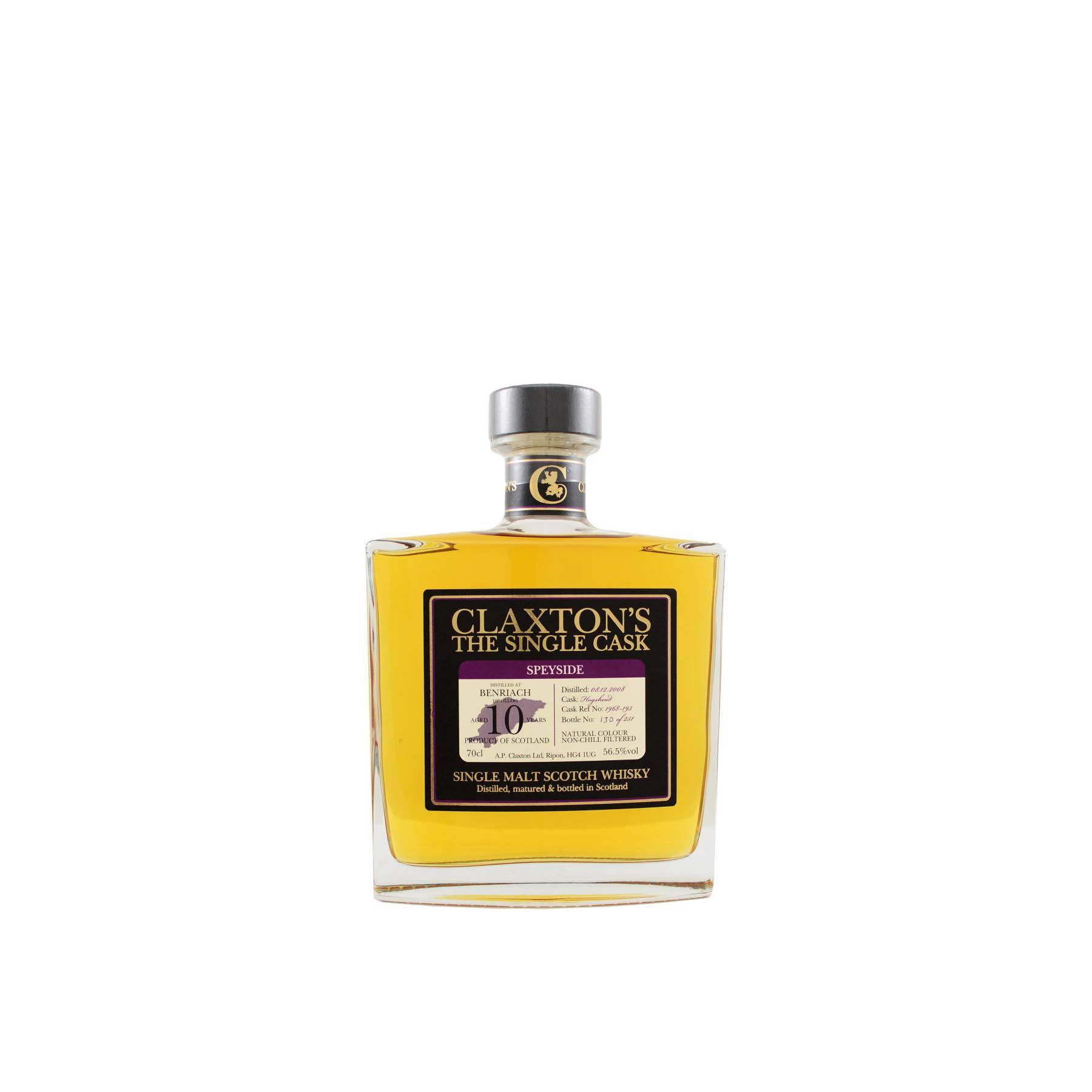 BenRiach 2008 10 Years Single Malt Whisky