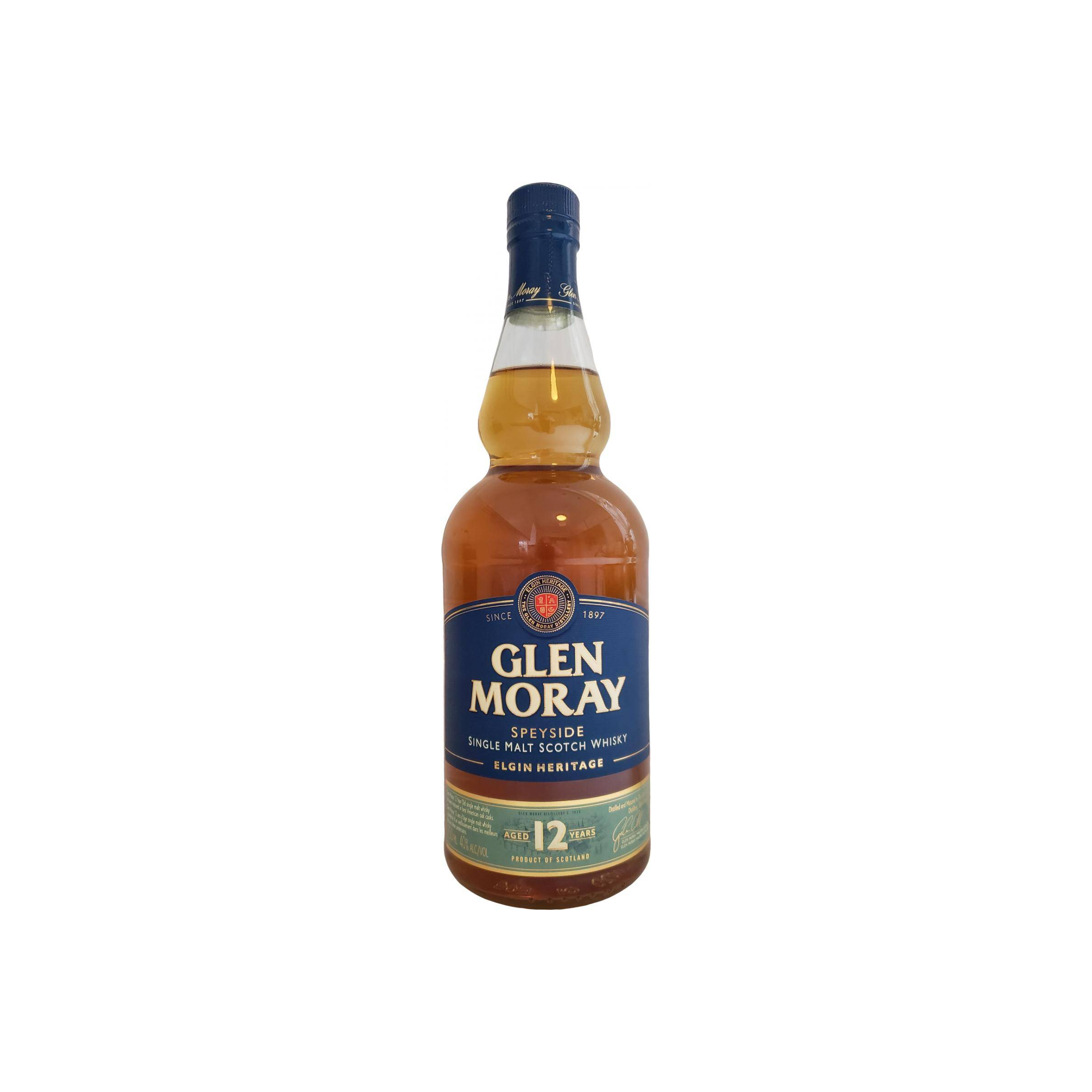 Glen Moray 12 Years Single Malt Whisky