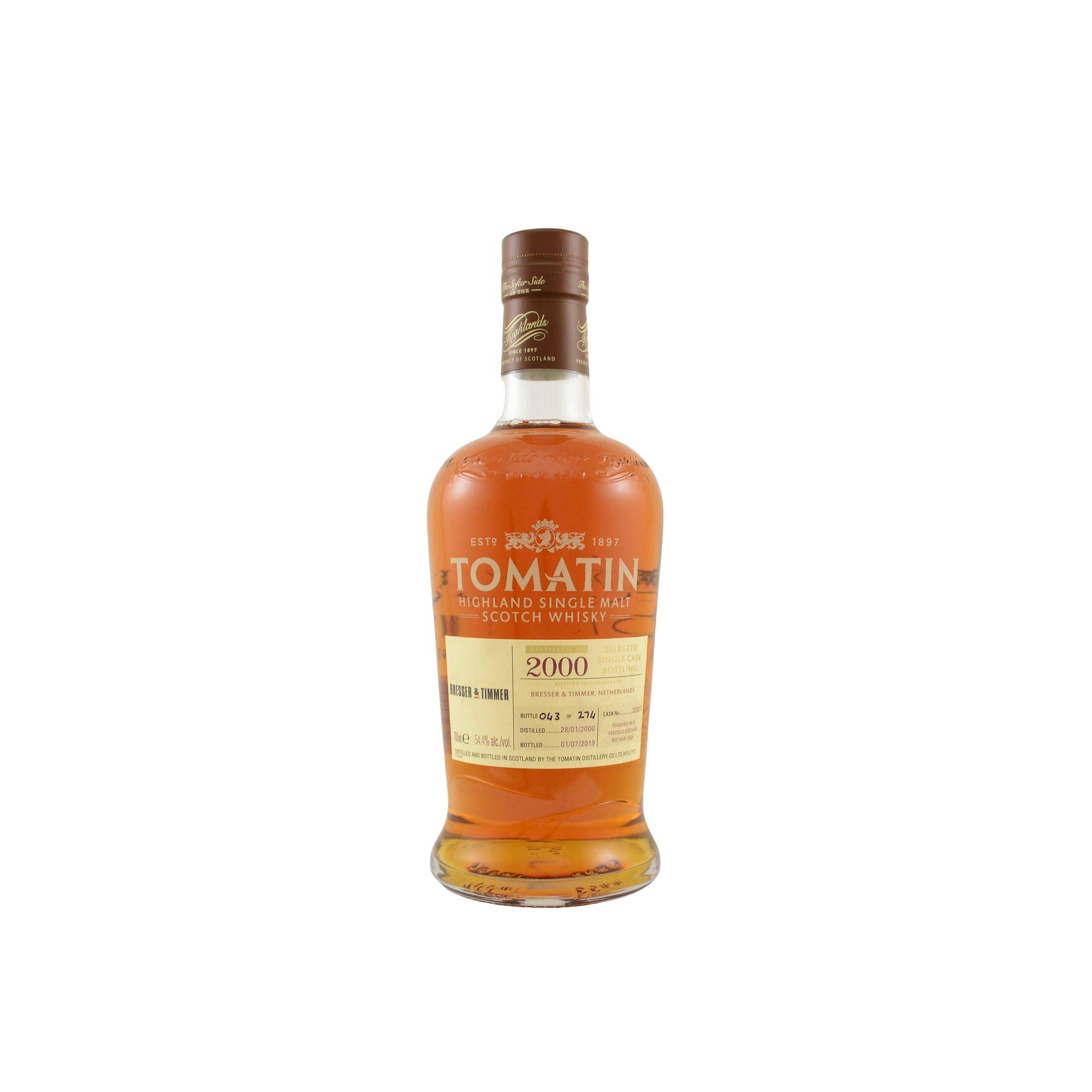 Tomatin 2000 19 Years Single Malt Whisky