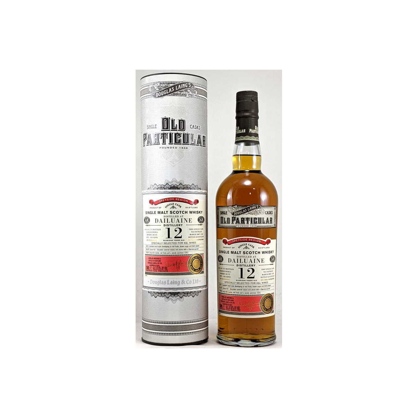 Dailuaine Old Particular 2007 12 Years Single Malt Whisky 2