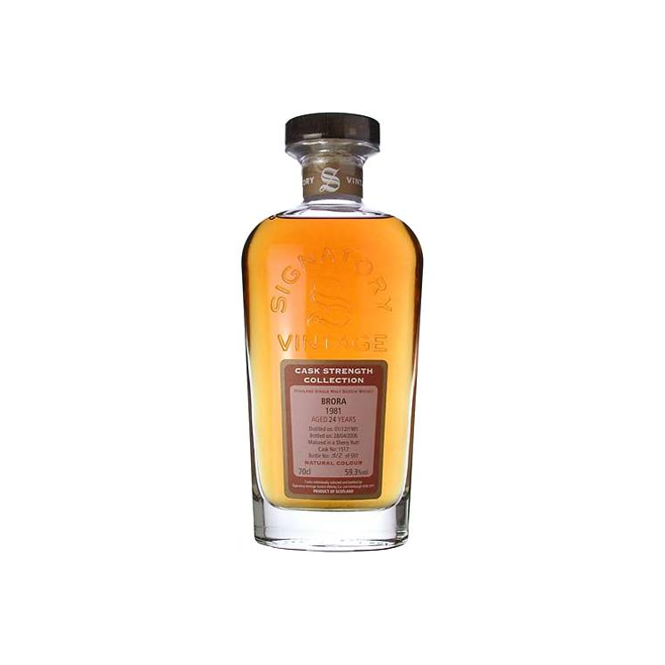 Brora Cask Strength Collection 1981 24 Years Single Malt Whisky