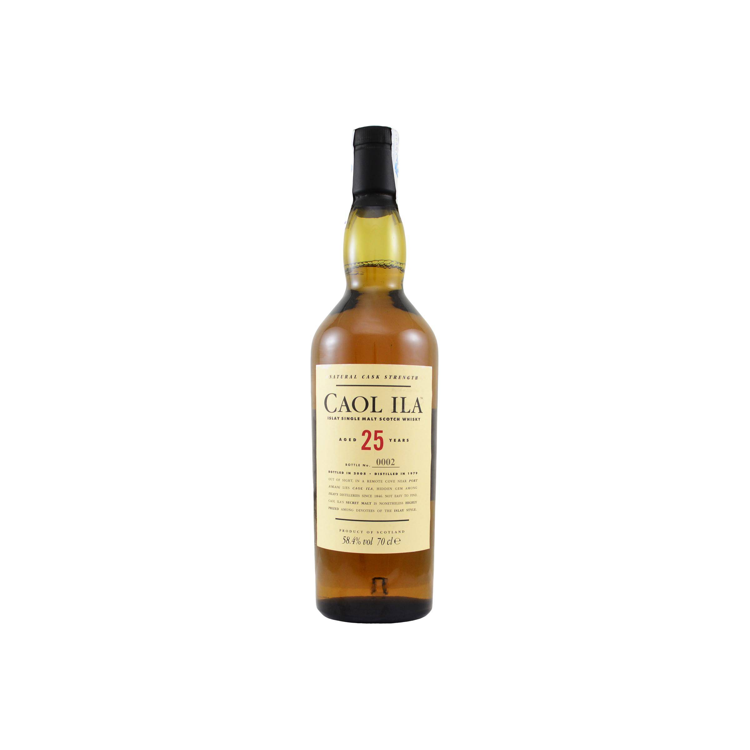 Caol Ila 1979 25 Years Single Malt Whisky
