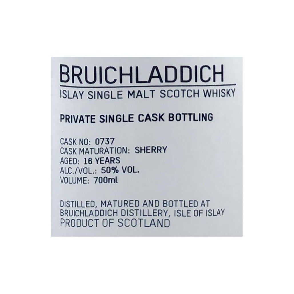 Bruichladdich 2001 16 Years Single Malt Whisky 2