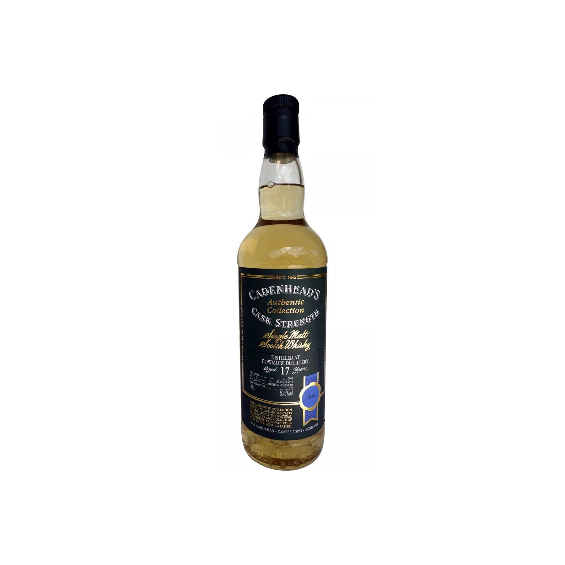 Bowmore Authentic Collection 2001 17 Years Single Malt Whisky