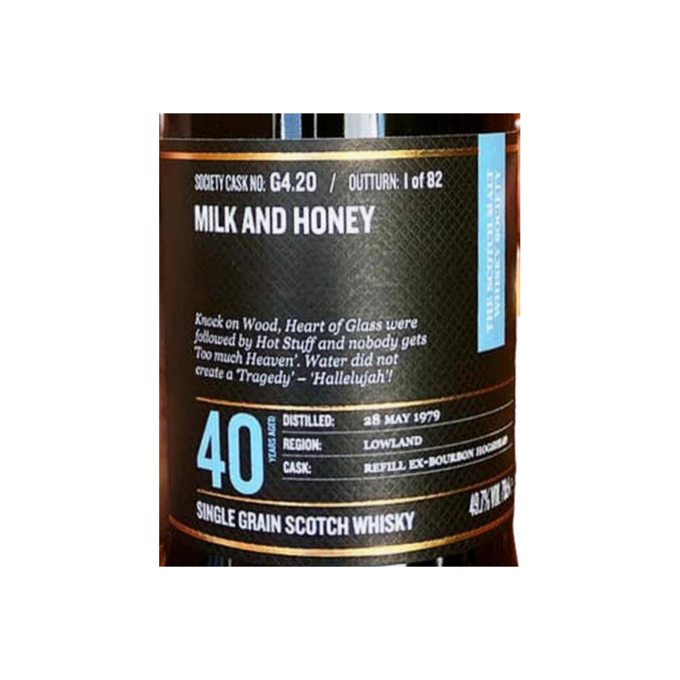 The Scotch Malt Whisky Society 1979 40 Years Single Grain Whisky 2