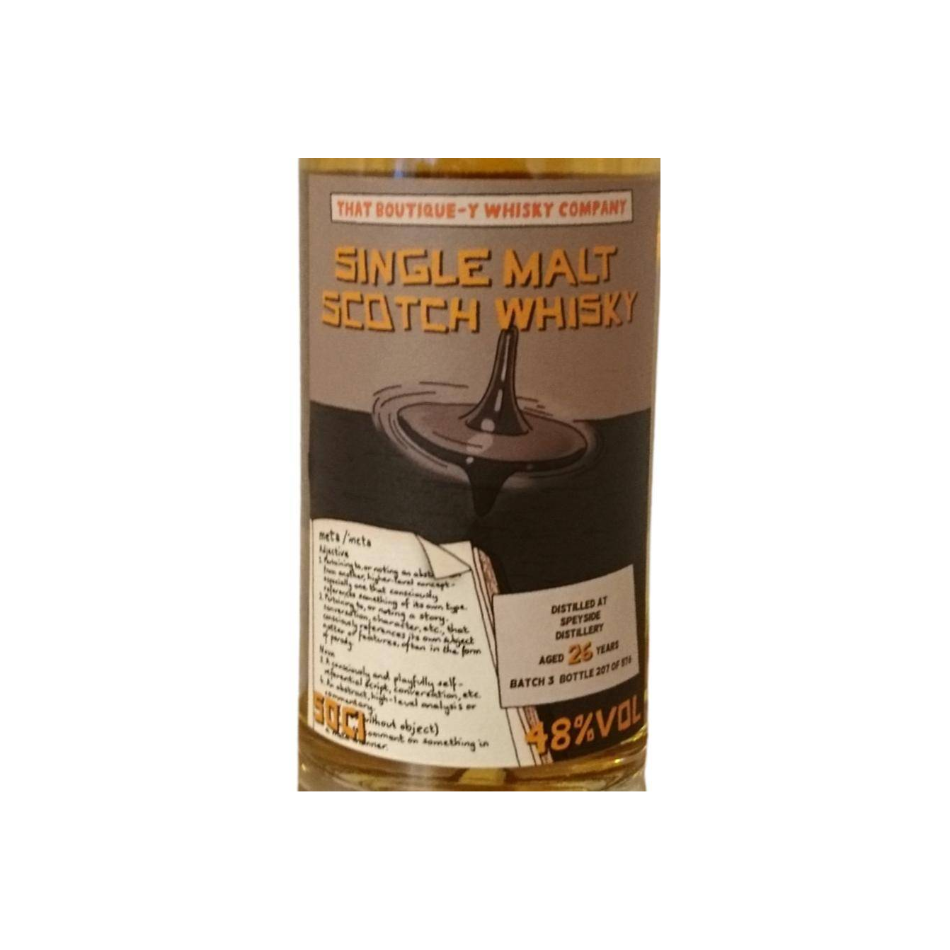 Spey 26 Years Single Malt Whisky 2